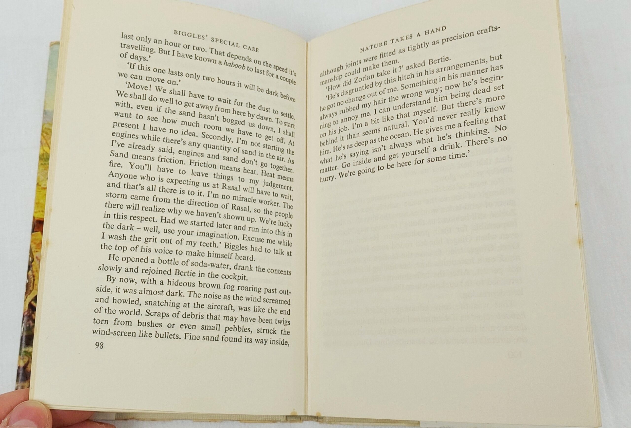 First Edition Biggles ‘Special Case’ by Captain W.E. Johns 1963 - Image 8