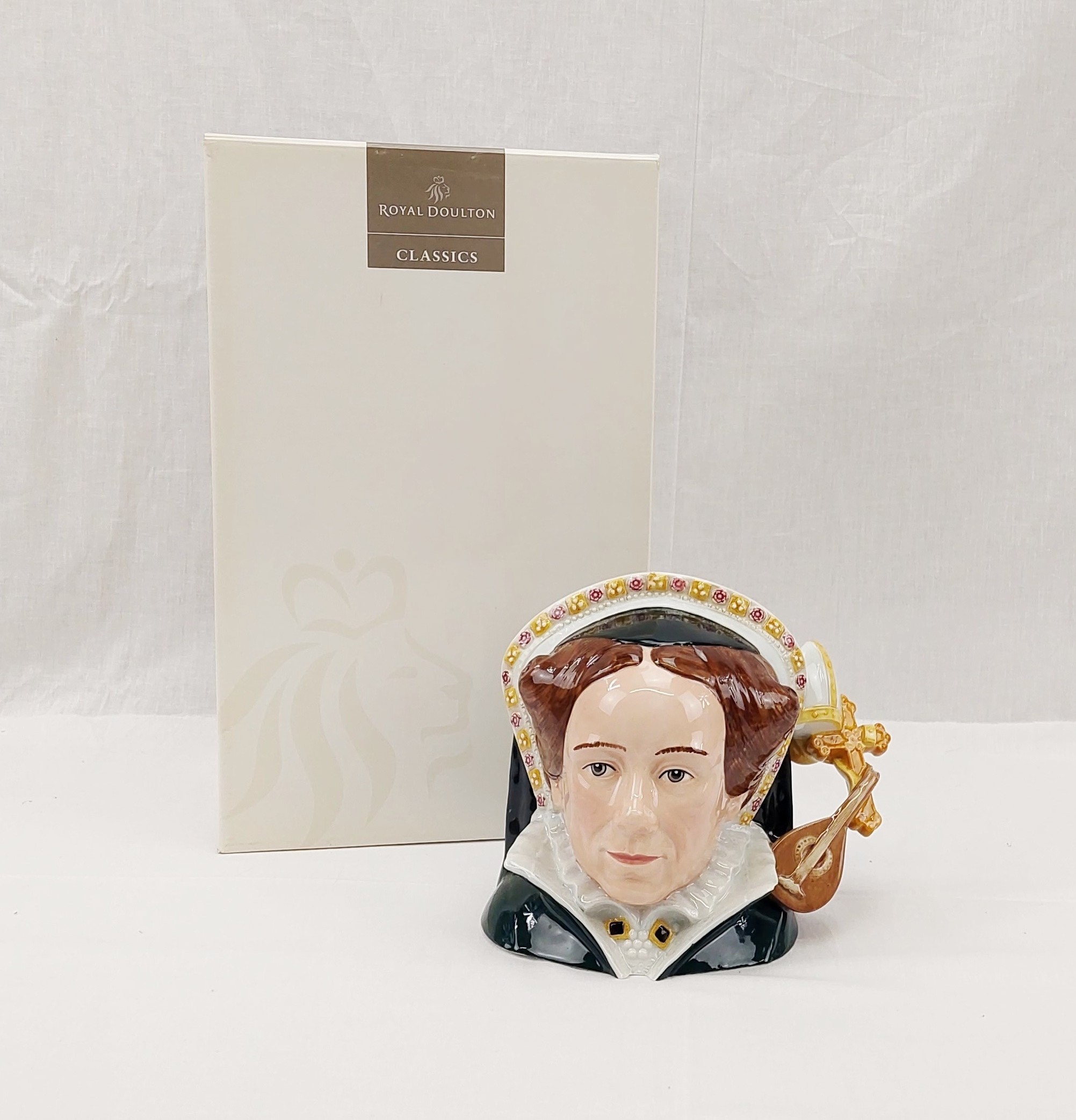 c2004 Royal Doulton Classics Queen Mary I Character Jug D7188 #2