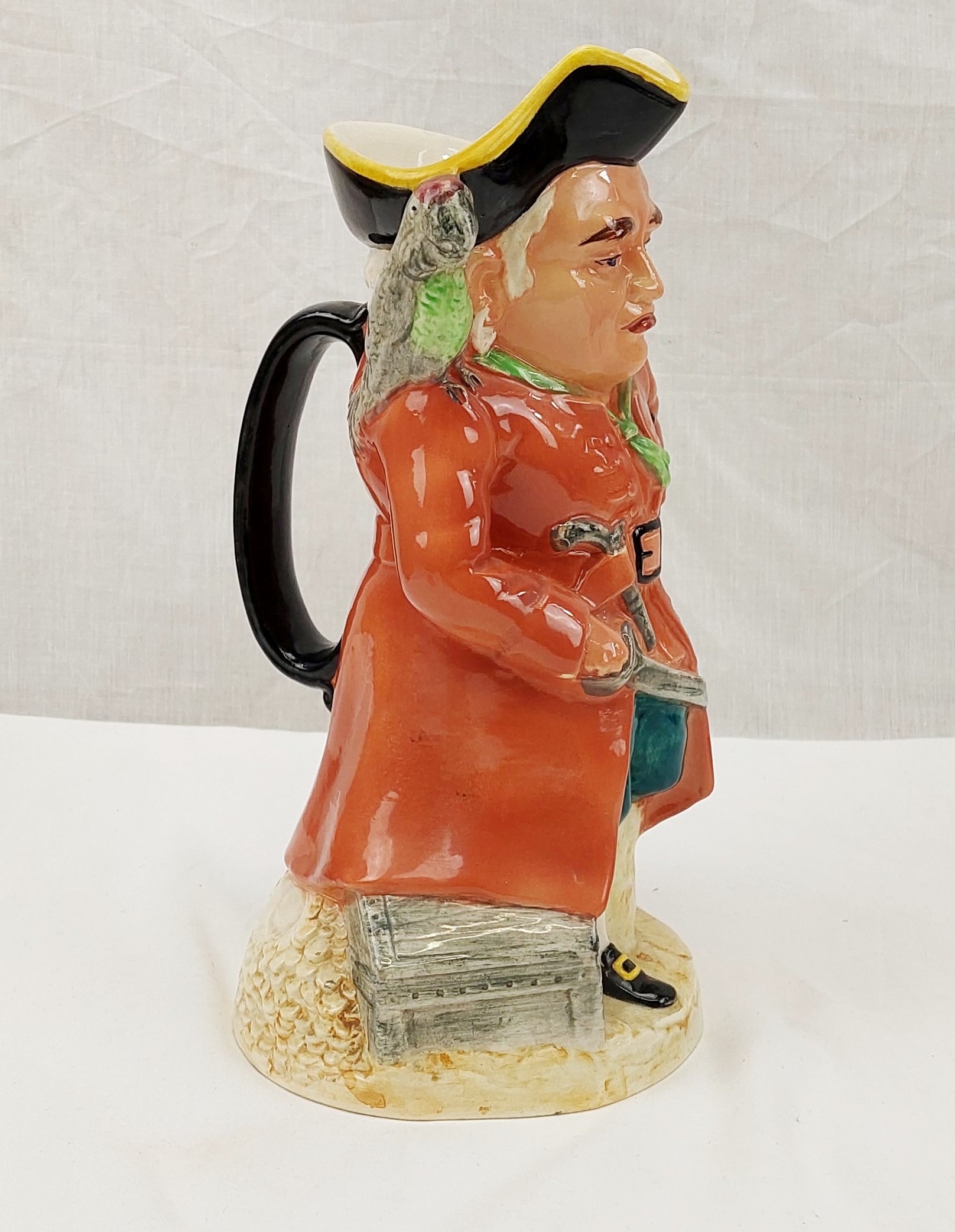 1950’s Burlington Ware Pirate Musical Toby Jug - Image 2