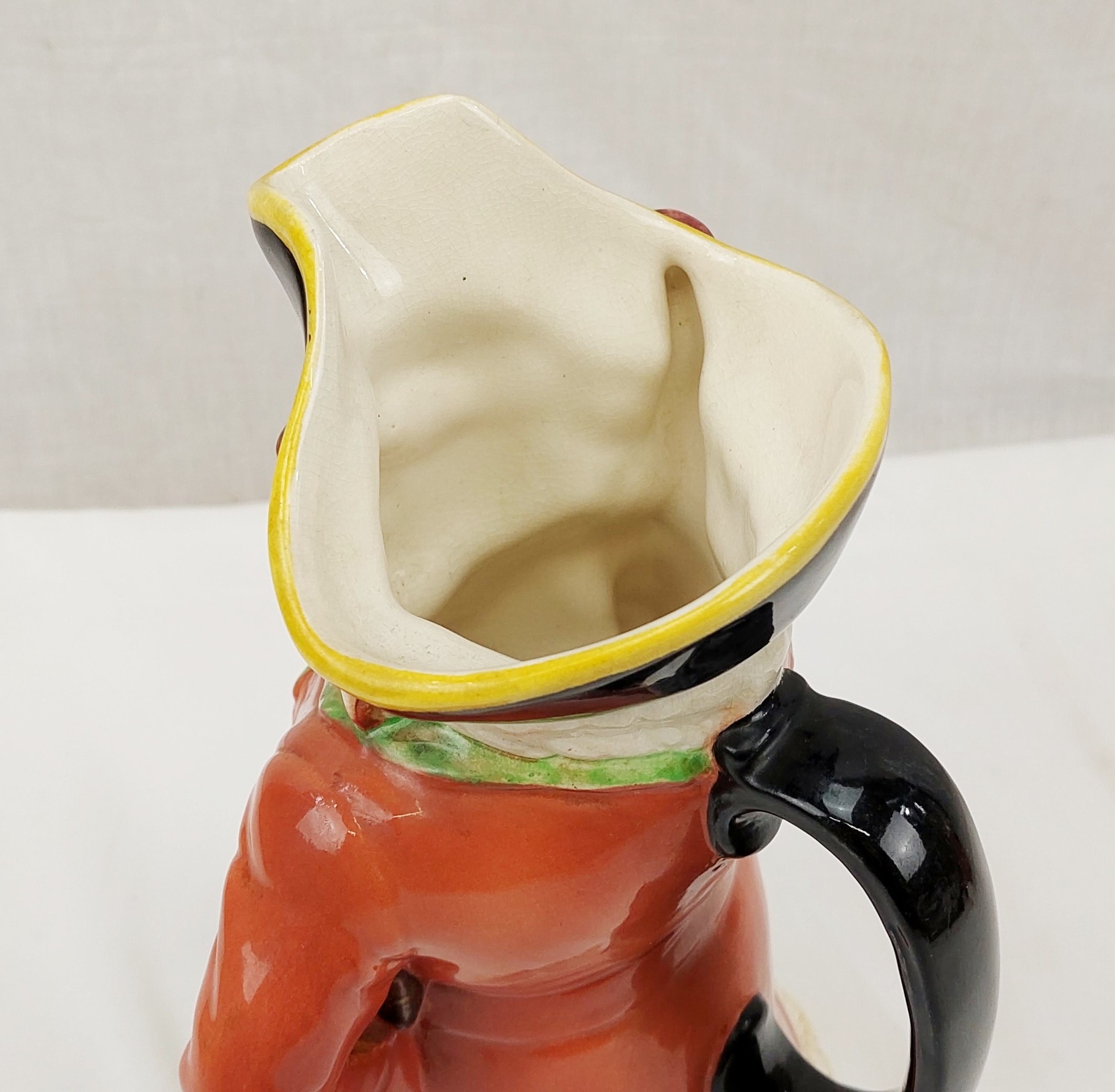 1950’s Burlington Ware Pirate Musical Toby Jug - Image 4