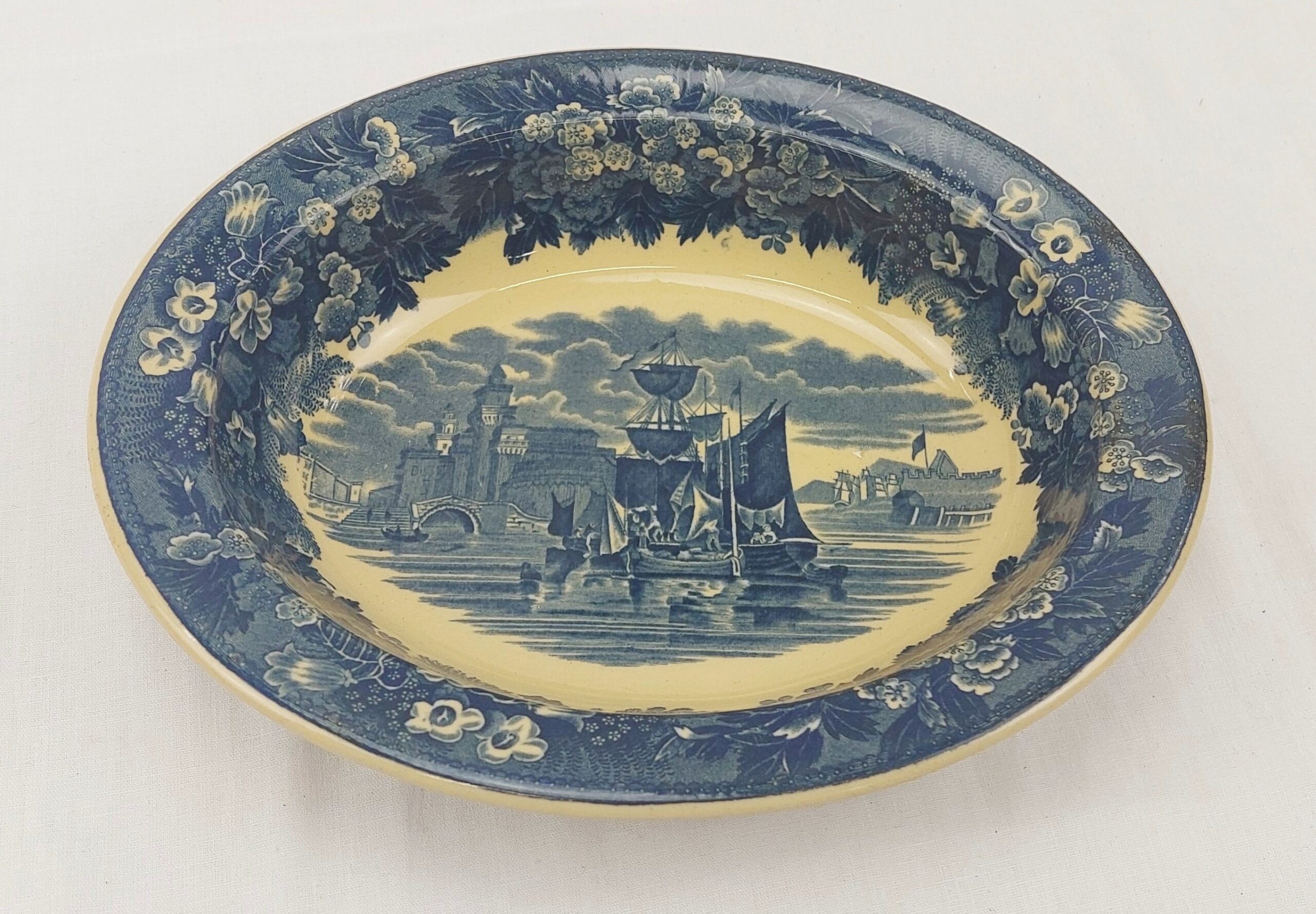 1891 Dated Wedgwood Ferrara Pattern Dish