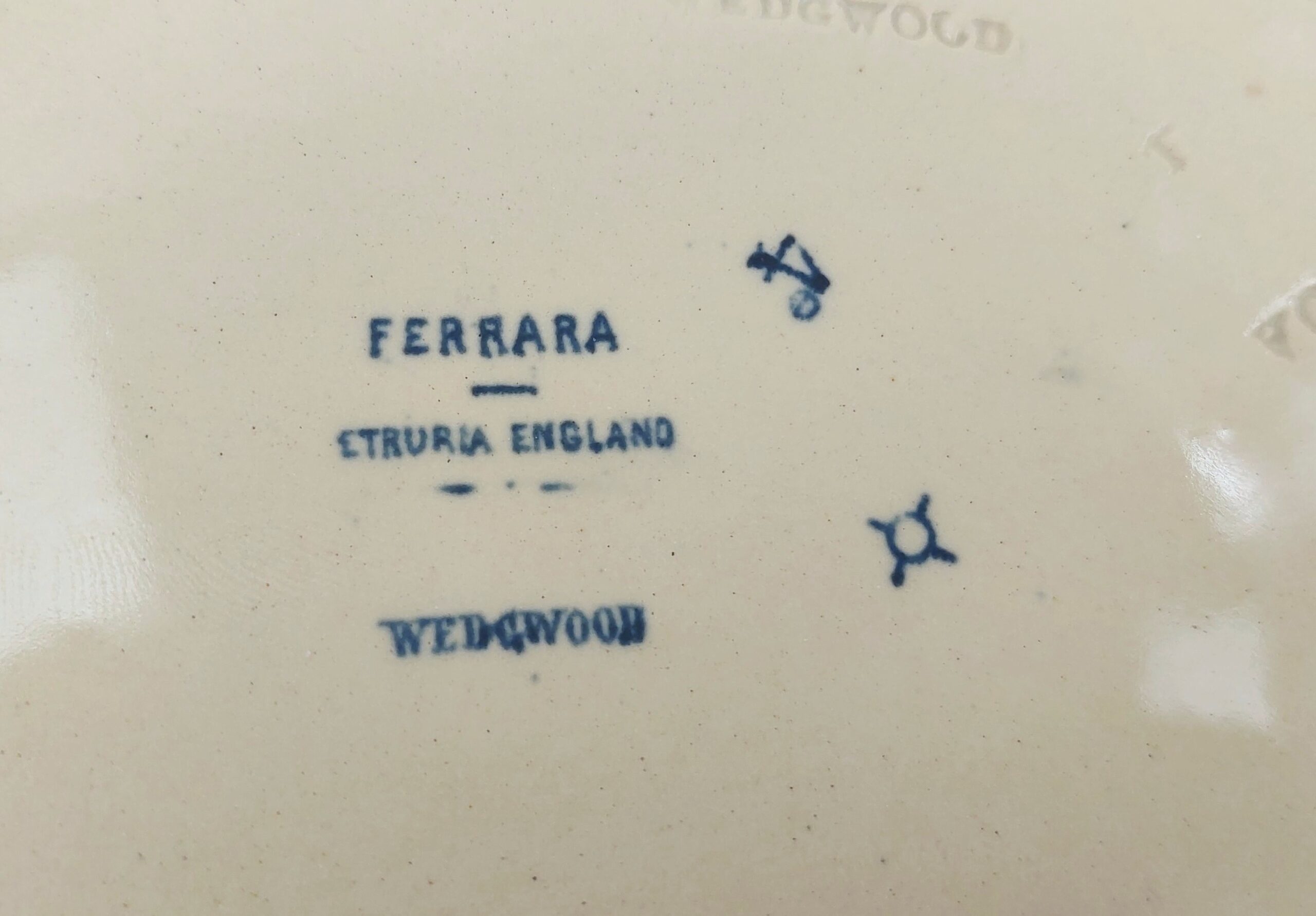1891 Dated Wedgwood Ferrara Pattern Dish - Image 10