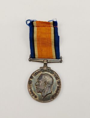 WW1 War Medal Awarded To C.F. Welch, Mercantile Fleet Auxiliary