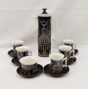 Portmeirion ‘Magic City’ Pattern Coffee Set
