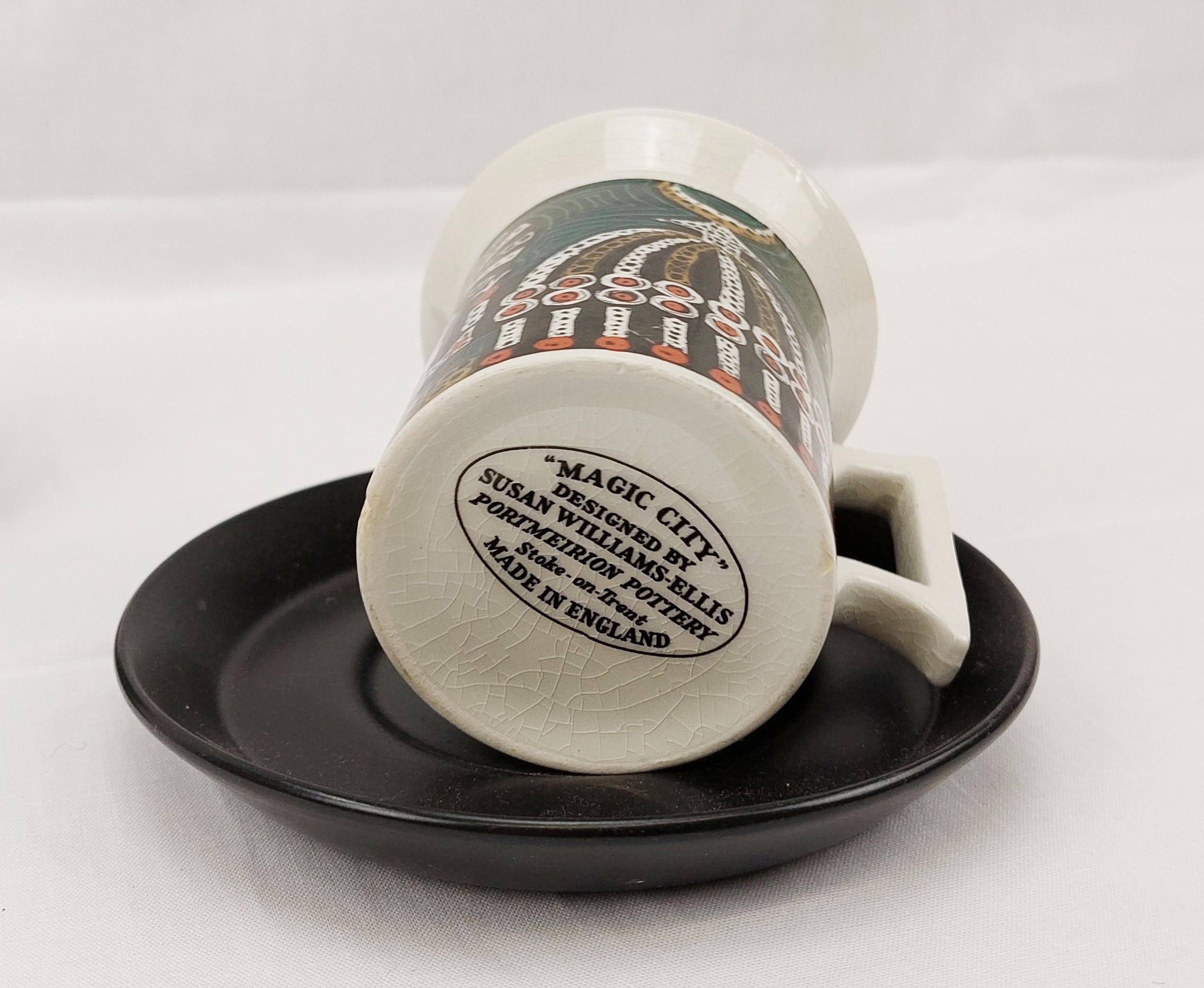 Portmeirion ‘Magic City’ Pattern Coffee Set - Image 11