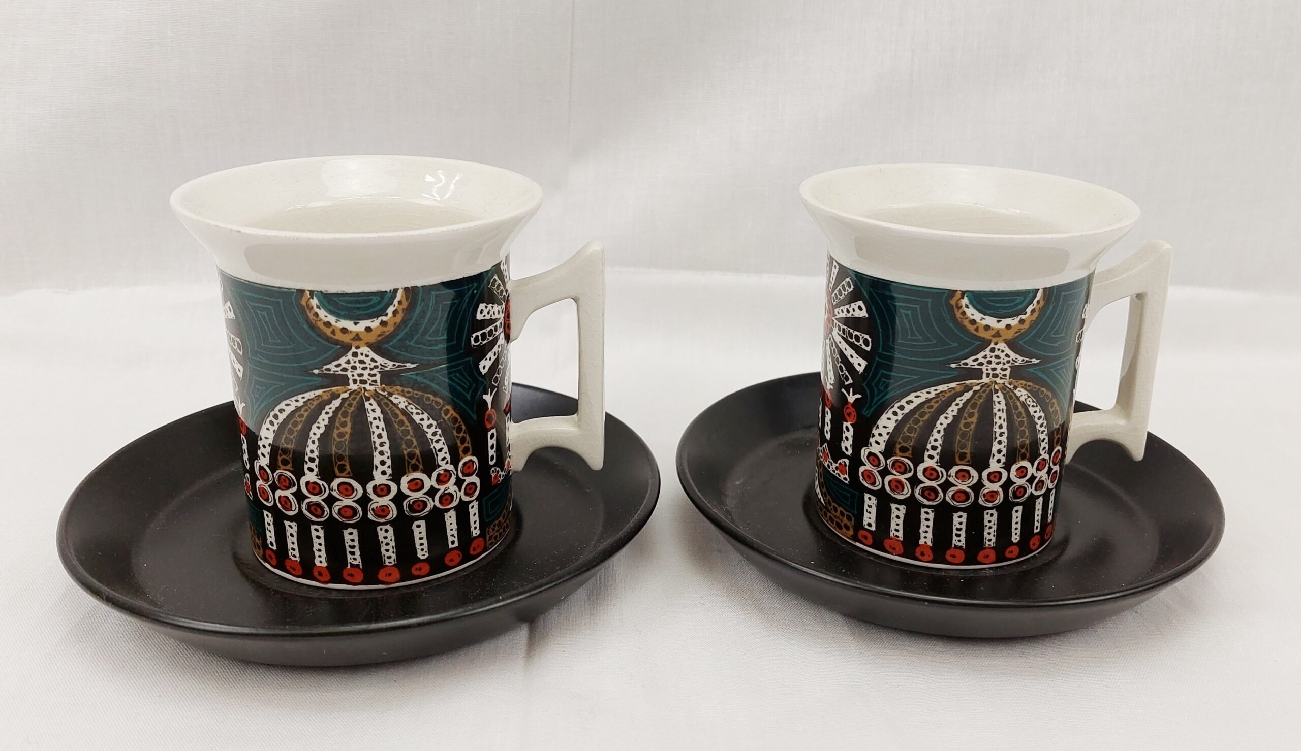 Portmeirion ‘Magic City’ Pattern Coffee Set - Image 8