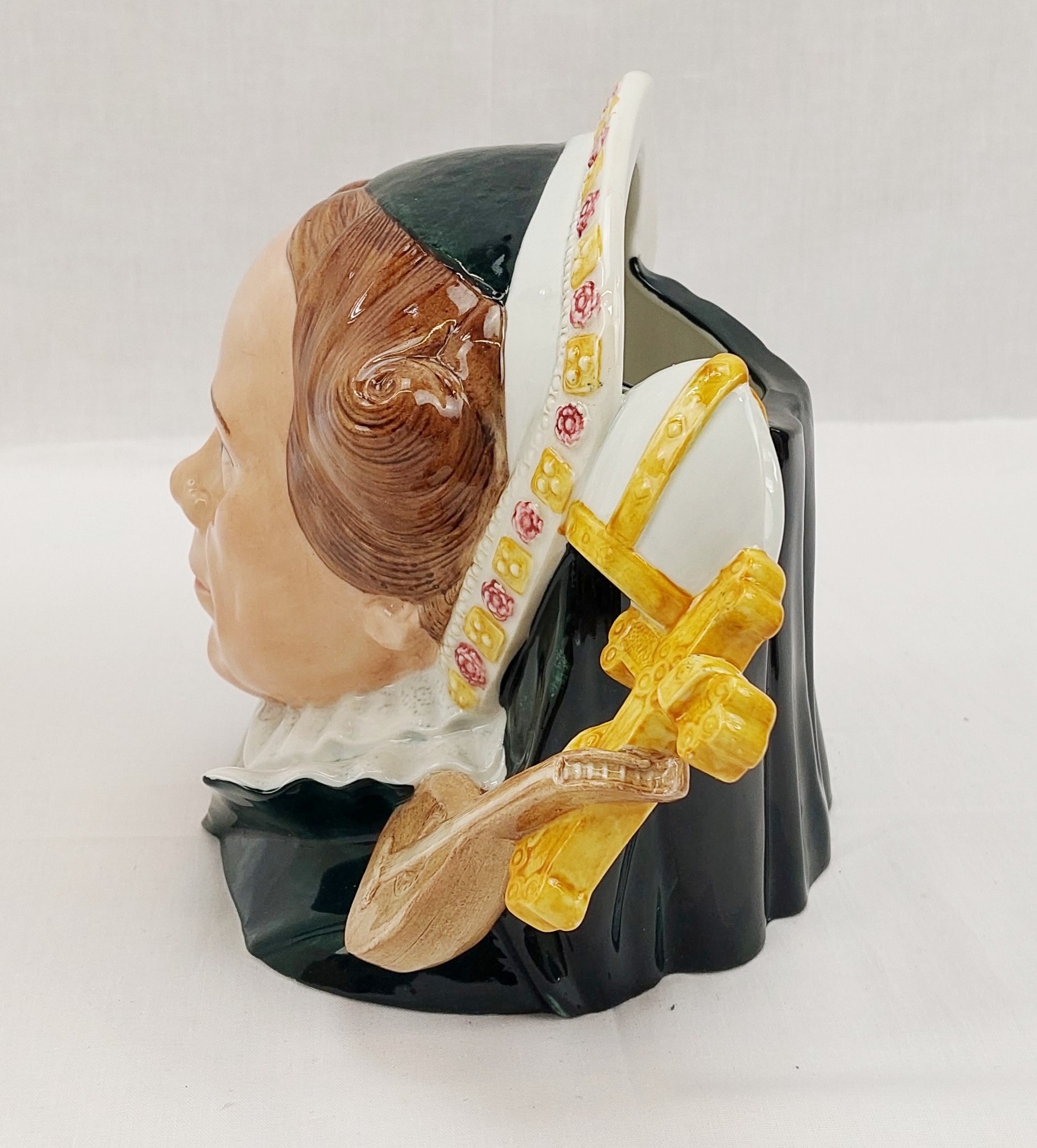 c2004 Royal Doulton Classics Queen Mary I Character Jug D7188 #3 - Image 3