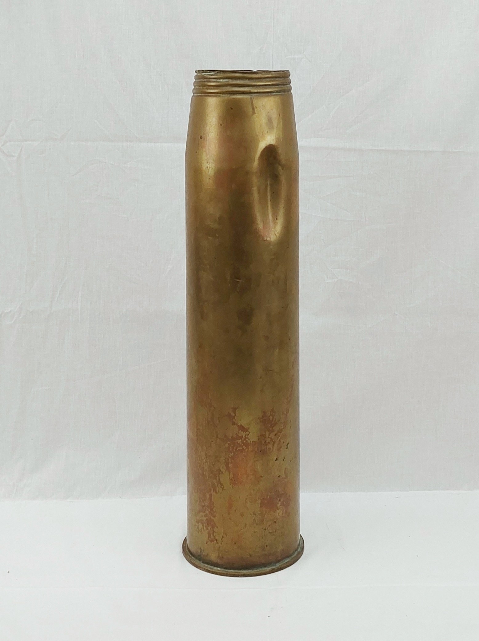 Large 4.5 Inch Brass Shell Case Dated 1968
