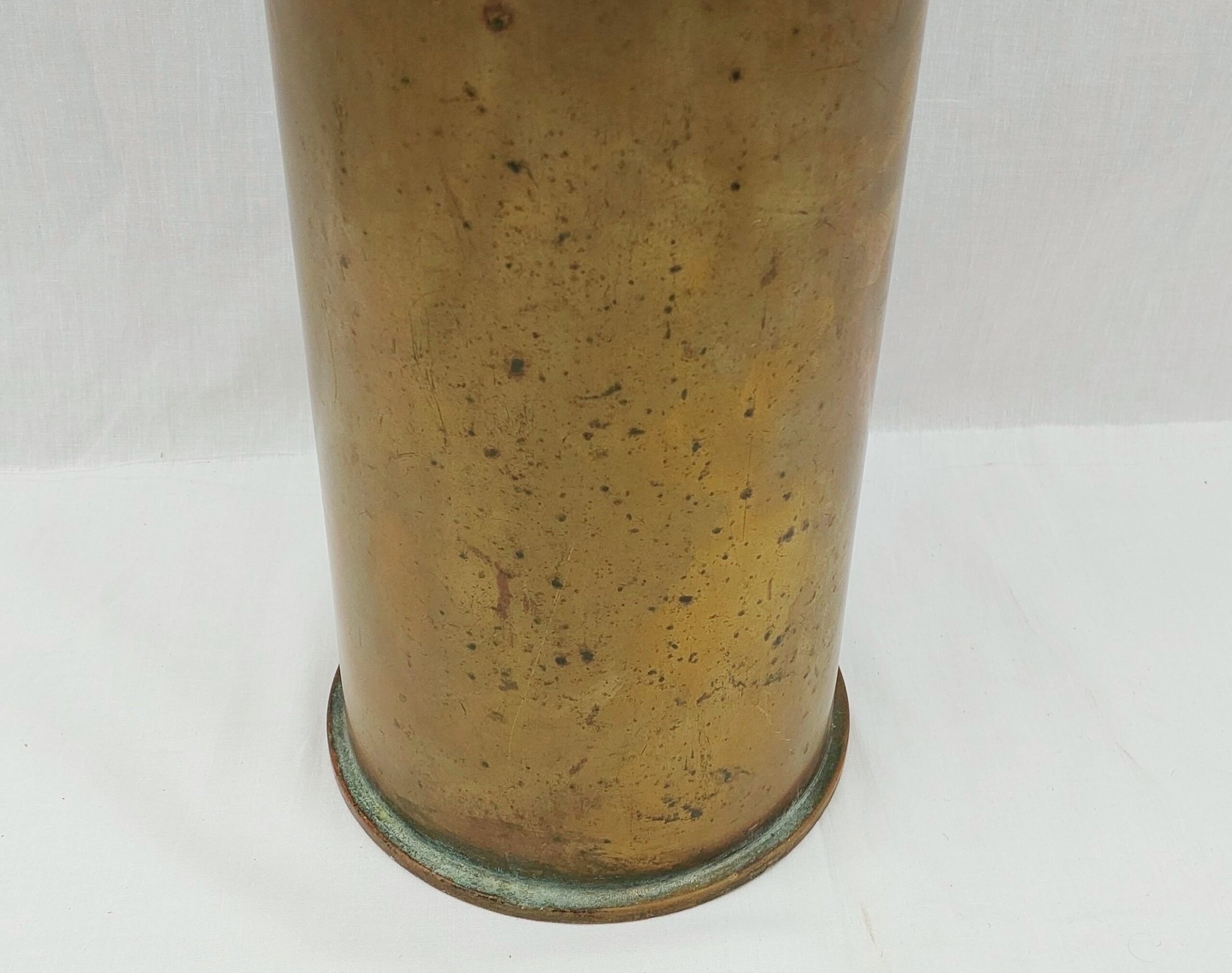 Large 4.5 Inch Brass Shell Case Dated 1968 - Image 5