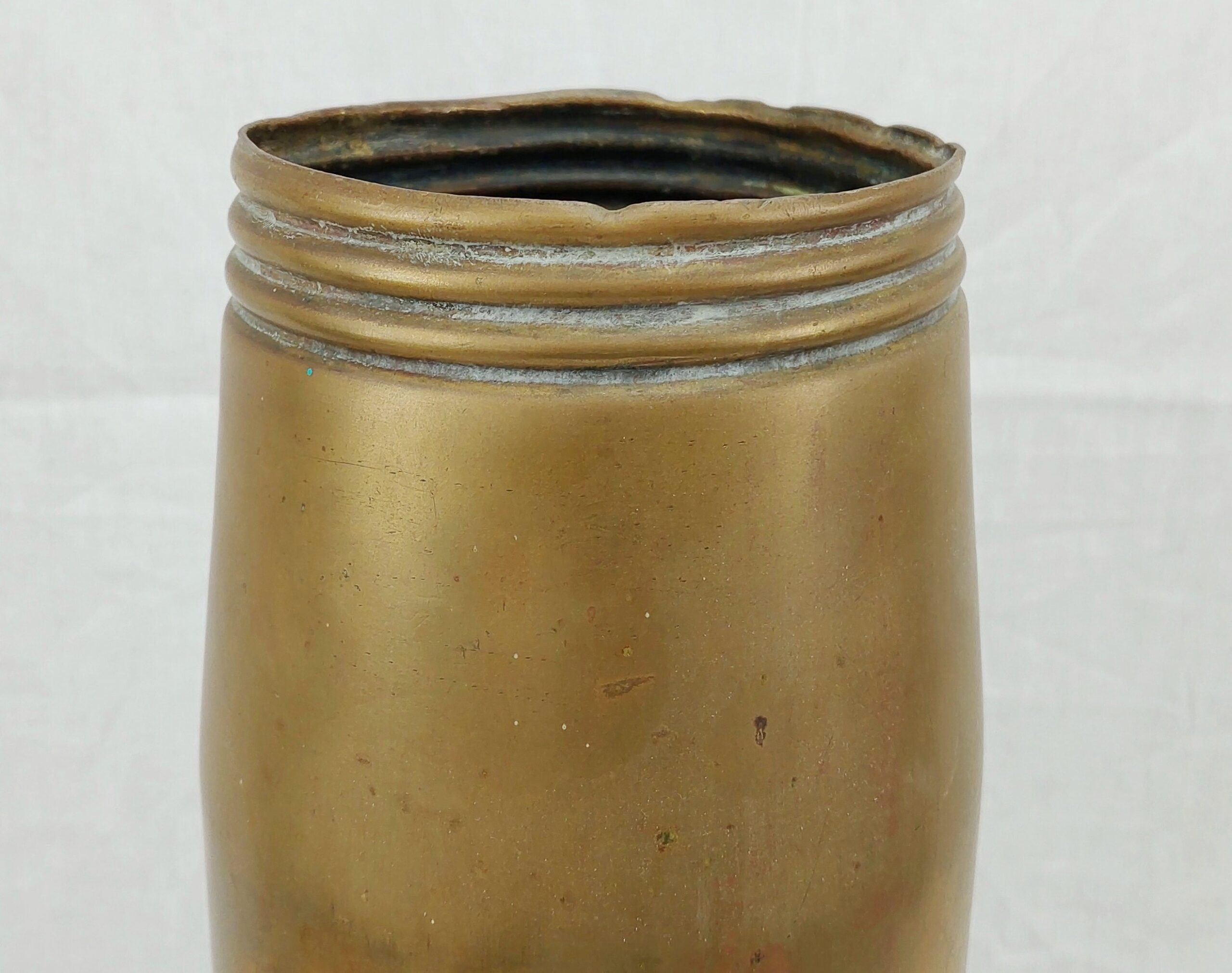 Large 4.5 Inch Brass Shell Case Dated 1968 - Image 6