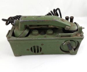 "M-63 Yugoslav Peoples Army (JNA) Field Telephone", made by Iskra #2