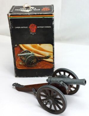 Denix Menorca, Miniature Antique, USA Civil War 1861 Cannon, Ref.406. Made in Spain