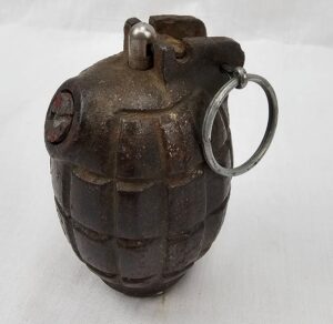 British WW2 No 36 Mk 1 Mills Bomb