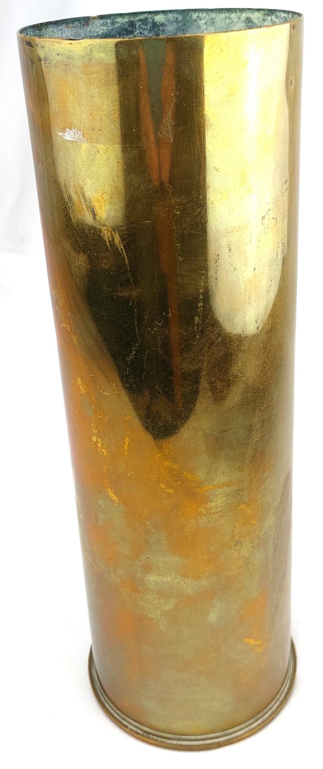 Post WW2, 1955, British 25 Pounder Brass Shell Case