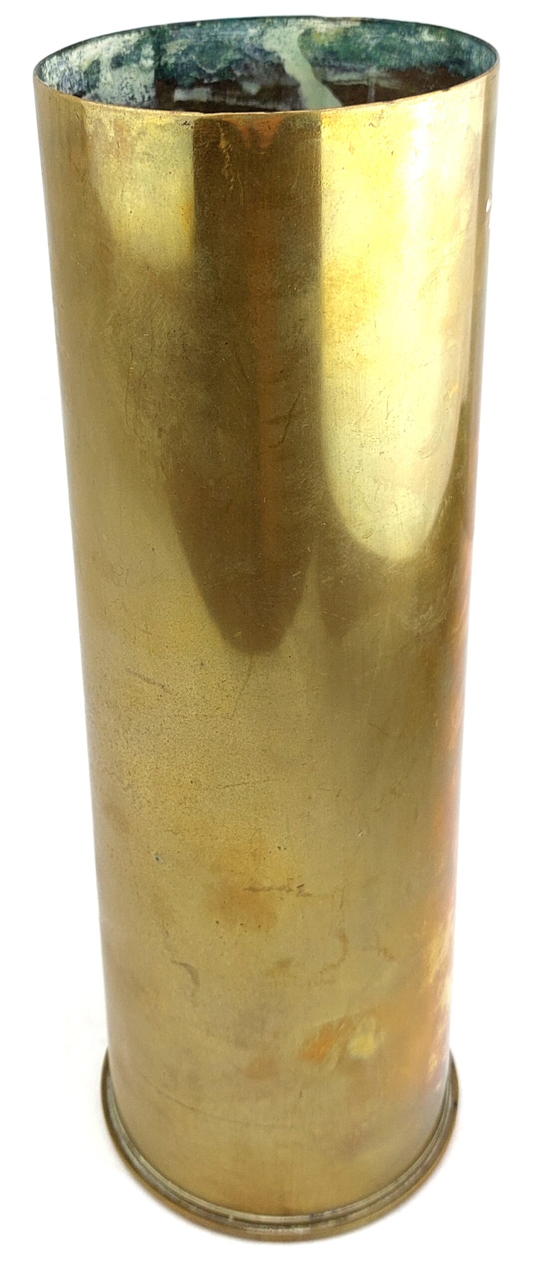 Post WW2, 1955, British 25 Pounder Brass Shell Case - Image 4