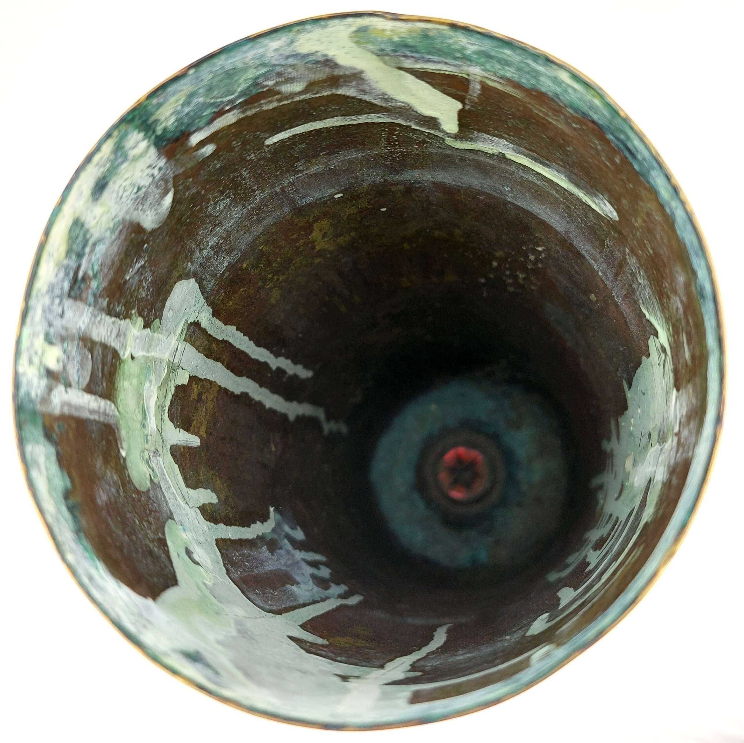 Post WW2, 1955, British 25 Pounder Brass Shell Case - Image 5