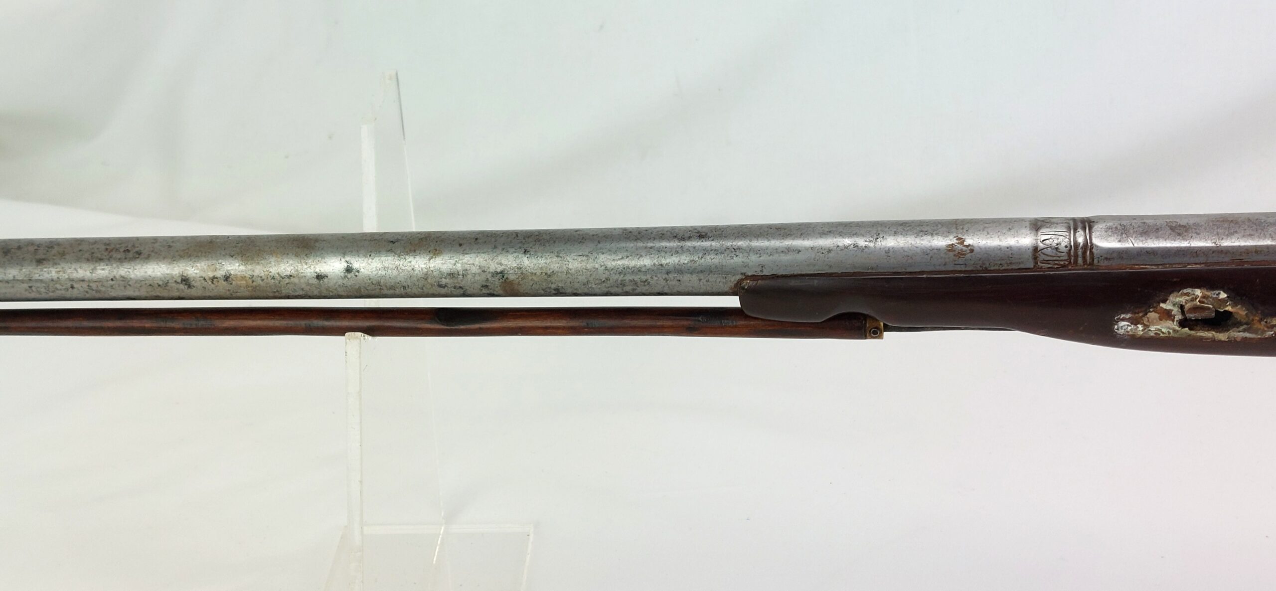 Spanish Miquelet Lock Gun, Early Percussion Musket, c1830, by Pedro Guisasola, Obsolete Calibre - Image 11