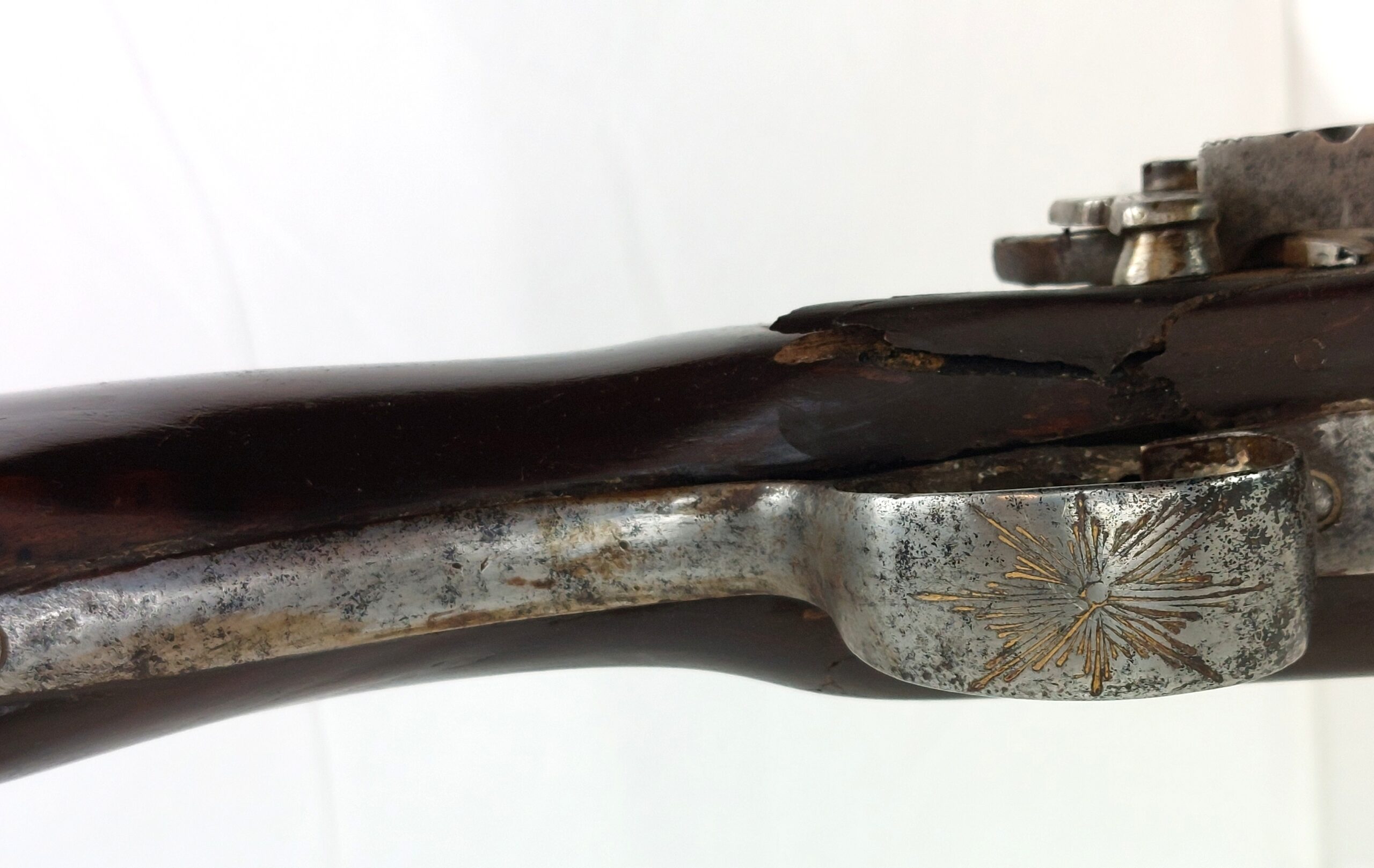 Spanish Miquelet Lock Gun, Early Percussion Musket, c1830, by Pedro Guisasola, Obsolete Calibre - Image 16