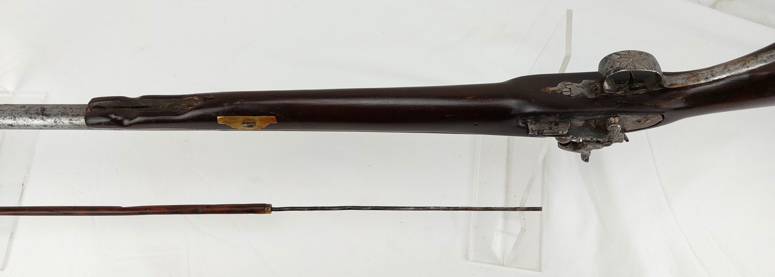Spanish Miquelet Lock Gun, Early Percussion Musket, c1830, by Pedro Guisasola, Obsolete Calibre - Image 18