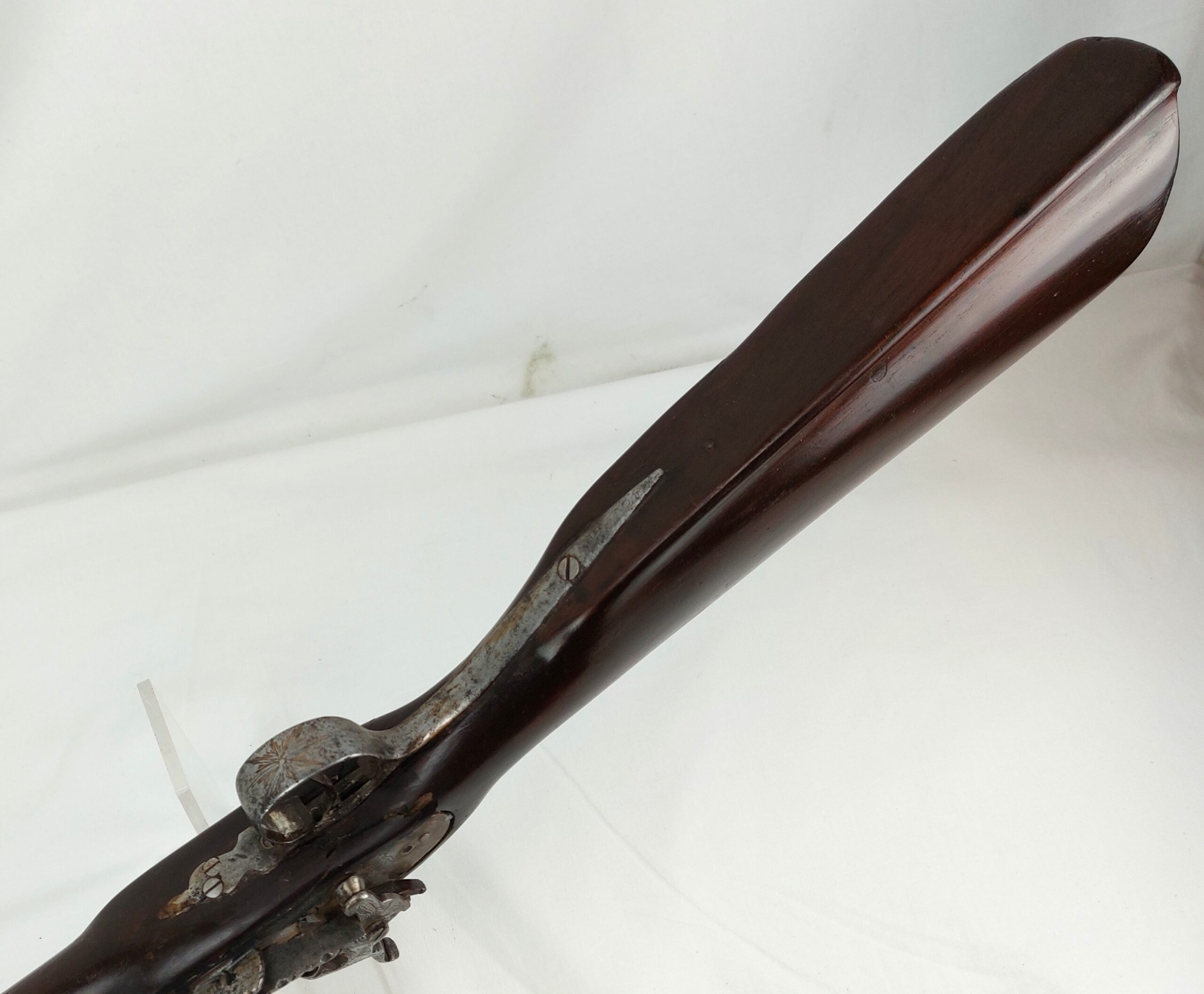 Spanish Miquelet Lock Gun, Early Percussion Musket, c1830, by Pedro Guisasola, Obsolete Calibre - Image 19