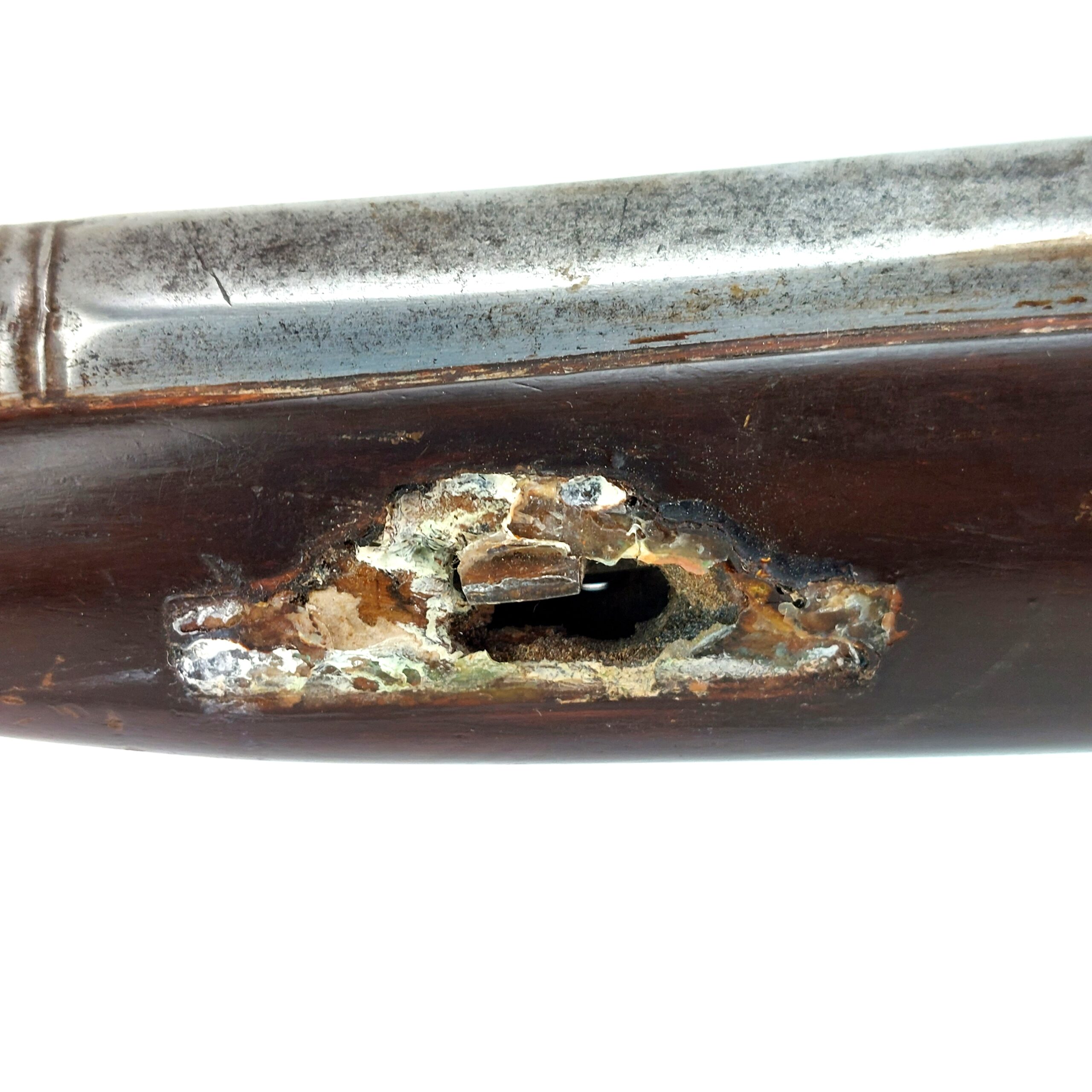 Spanish Miquelet Lock Gun, Early Percussion Musket, c1830, by Pedro Guisasola, Obsolete Calibre - Image 22