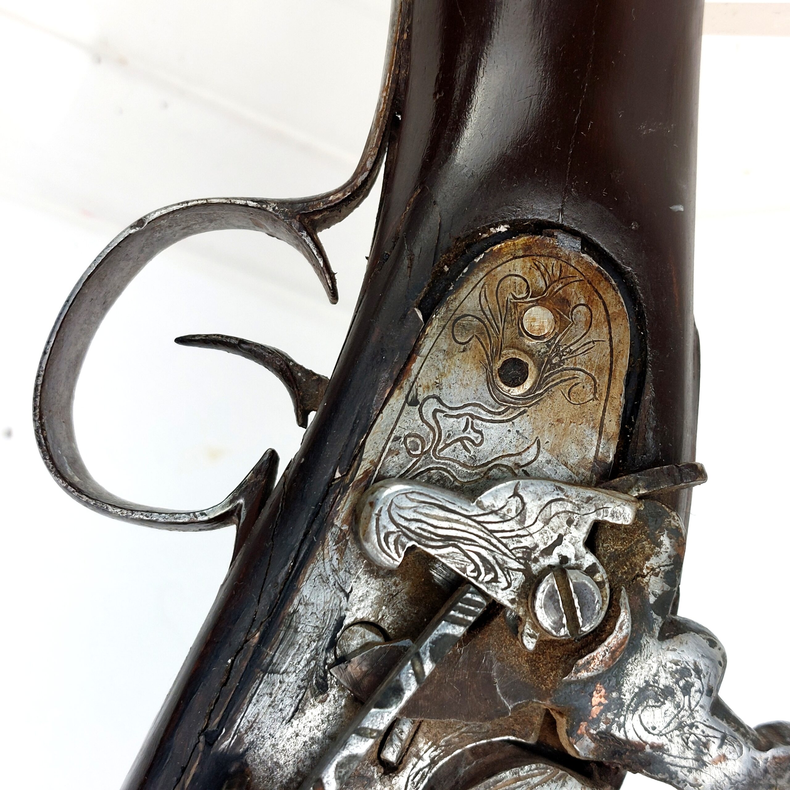 Spanish Miquelet Lock Gun, Early Percussion Musket, c1830, by Pedro Guisasola, Obsolete Calibre - Image 26