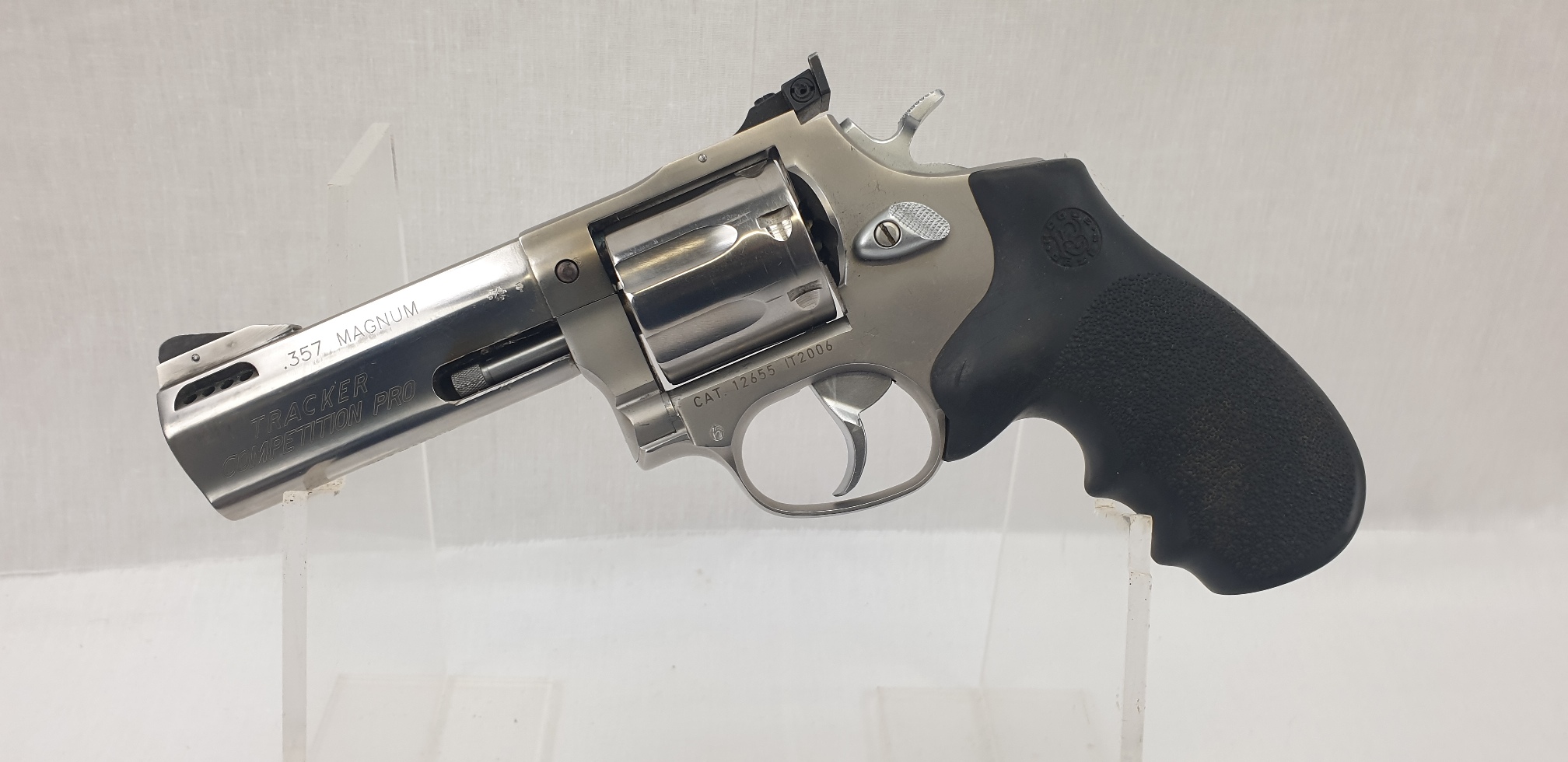 Brazilian Taurus .375 Magnum Tracker Competition Pro Revolver