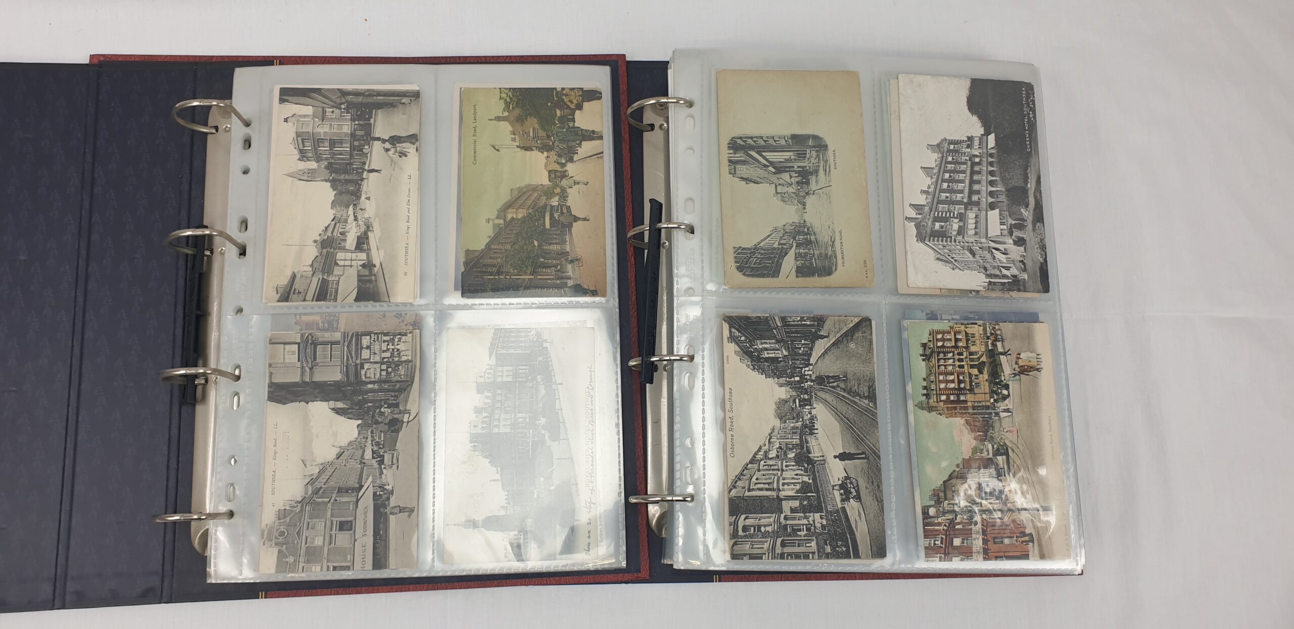 Two Albums With over 400 Portsmouth Early Postcards - Image 2