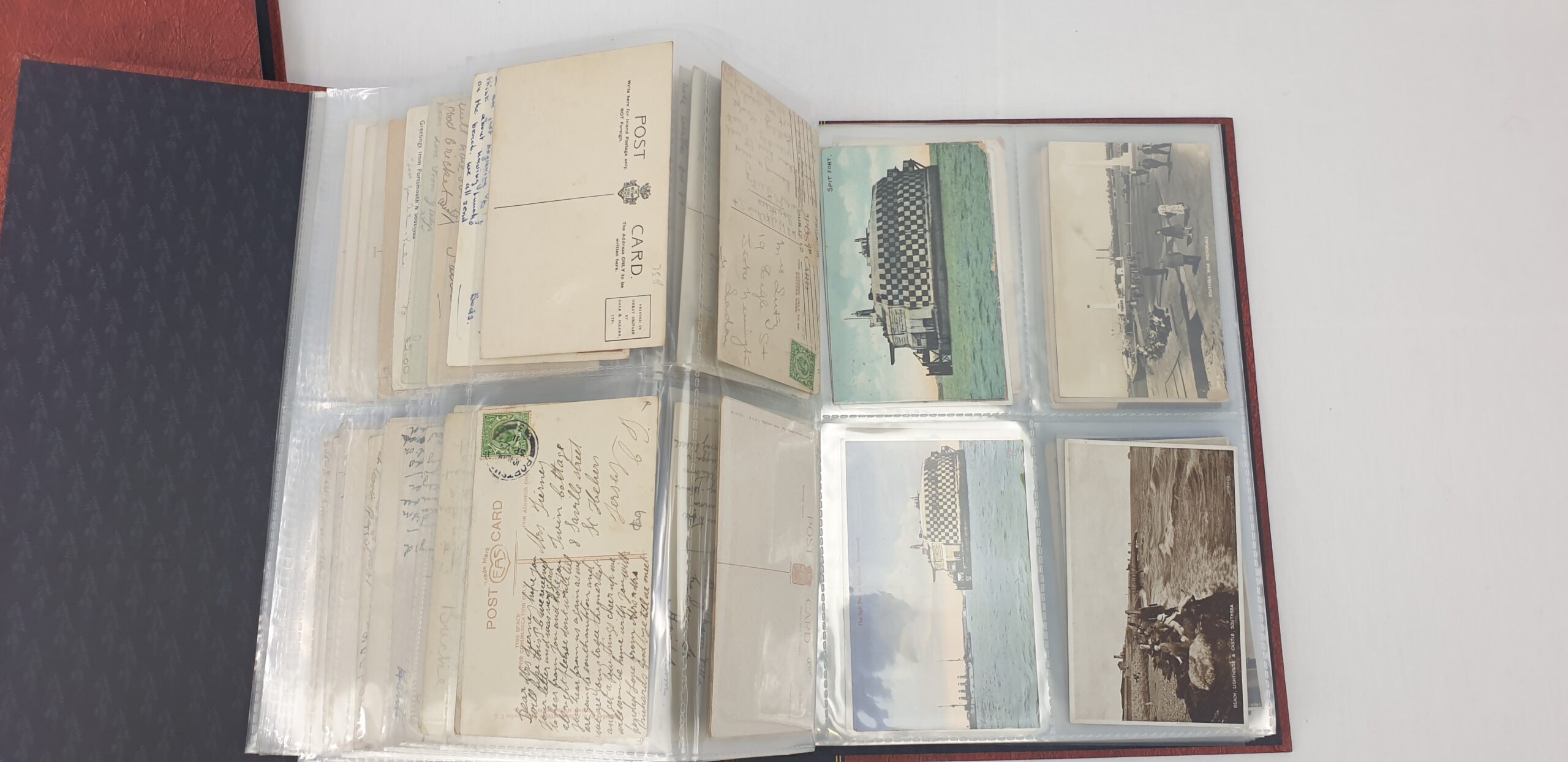 Two Albums With over 400 Portsmouth Early Postcards - Image 7