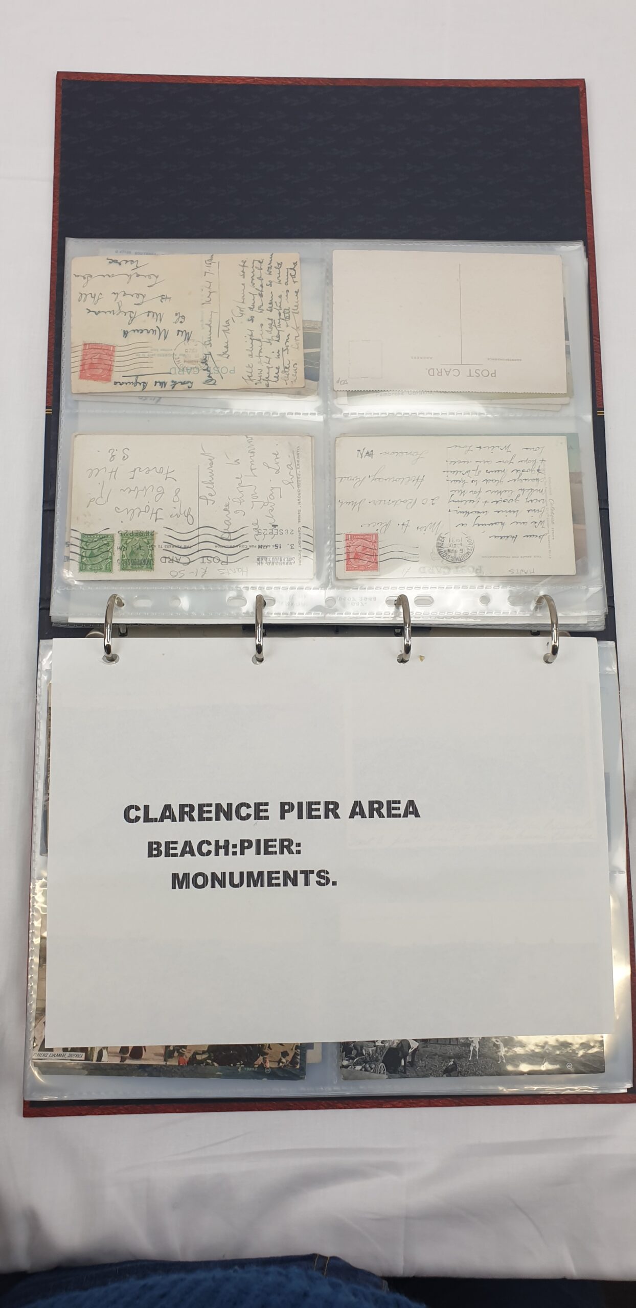 Two Albums With over 400 Portsmouth Early Postcards - Image 10