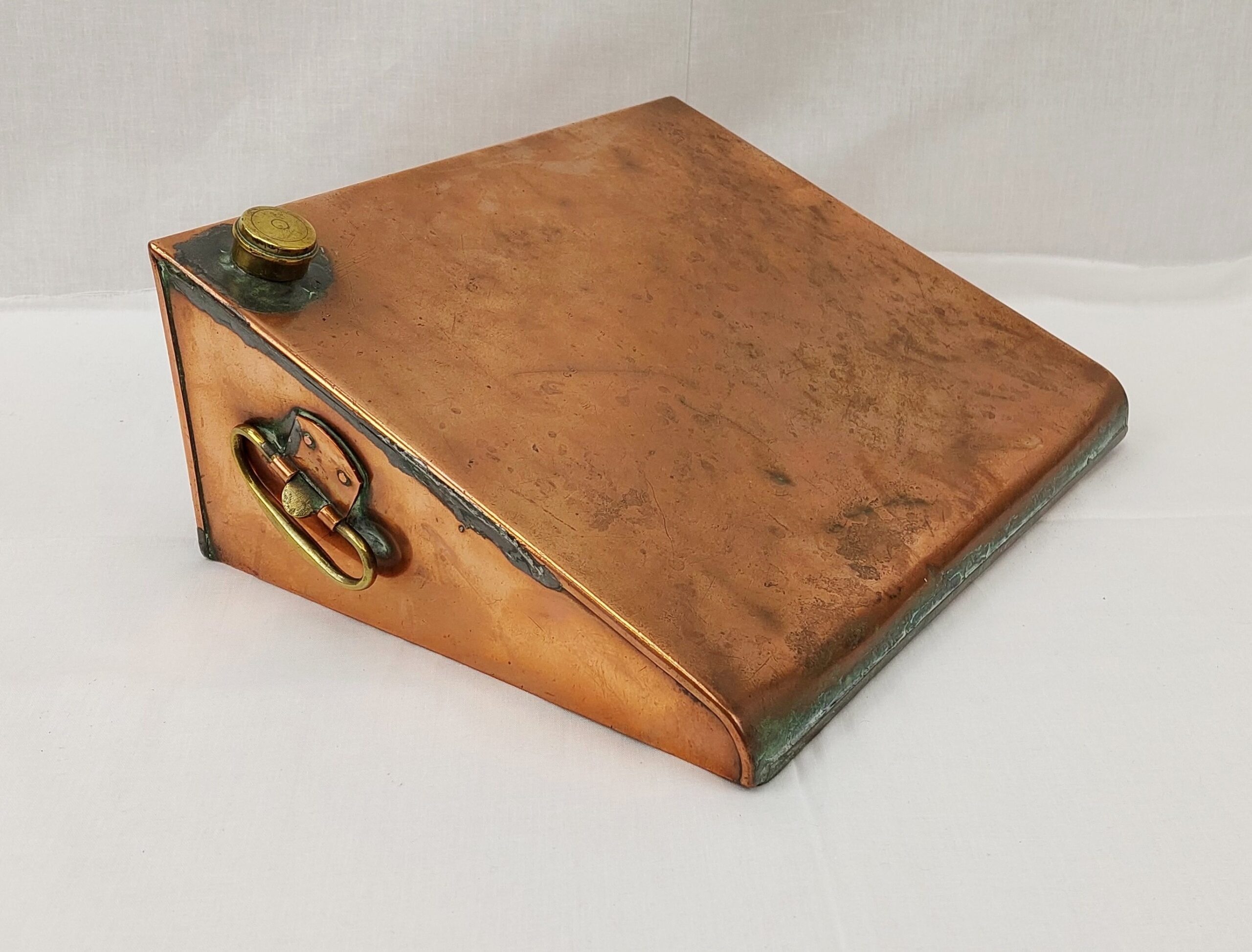 Victorian Copper Foot Warmer
