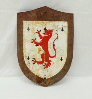 Vintage Steel Knights Shield
