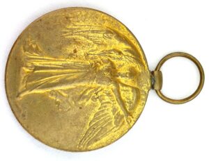 WW1, British, Allied Victory Medal (1914-1919), awarded to "62821 PTE J.B.Taylor R.A.M.C."
