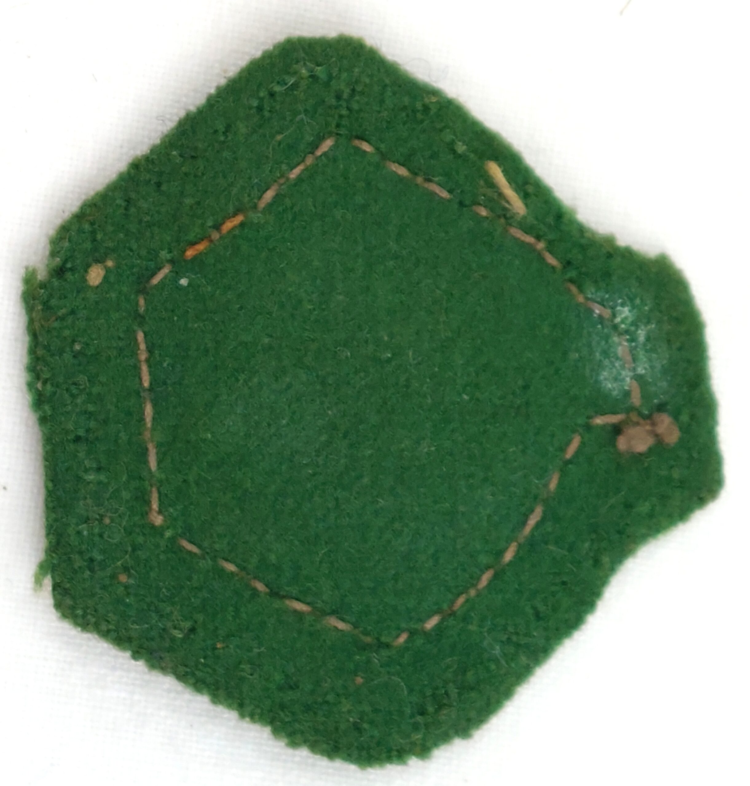 WW1, British Army Officers, Rank of Major, Cloth Insignia Crown - Image 2