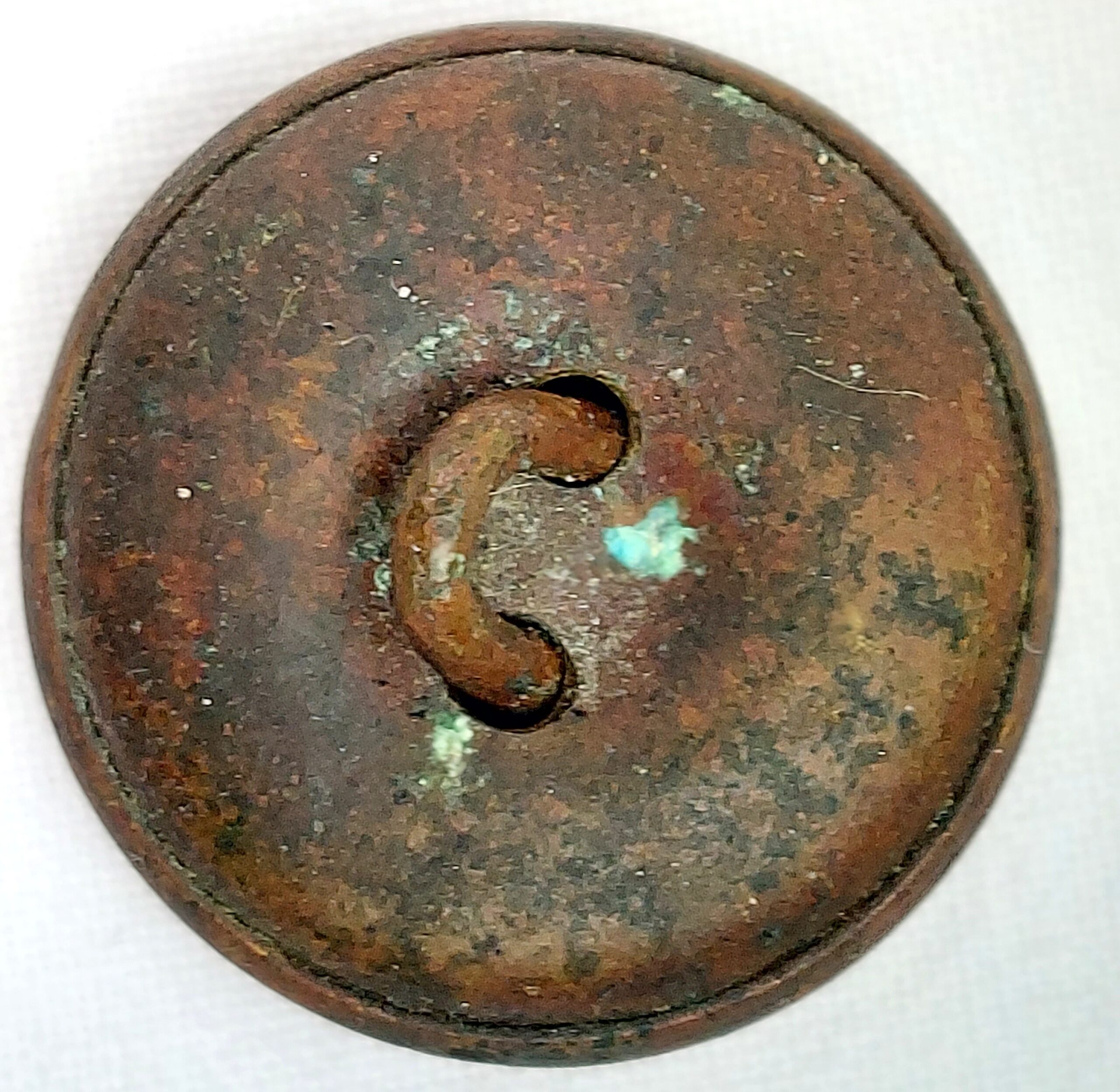WW1, British, Brass General Service Button, with the coat of arms - Image 2