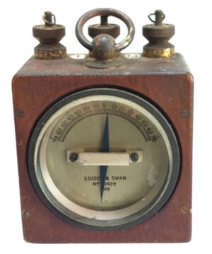WW1, Edison & Swan, Galvanometer, Q and I tester, No 21428, Dated 1918