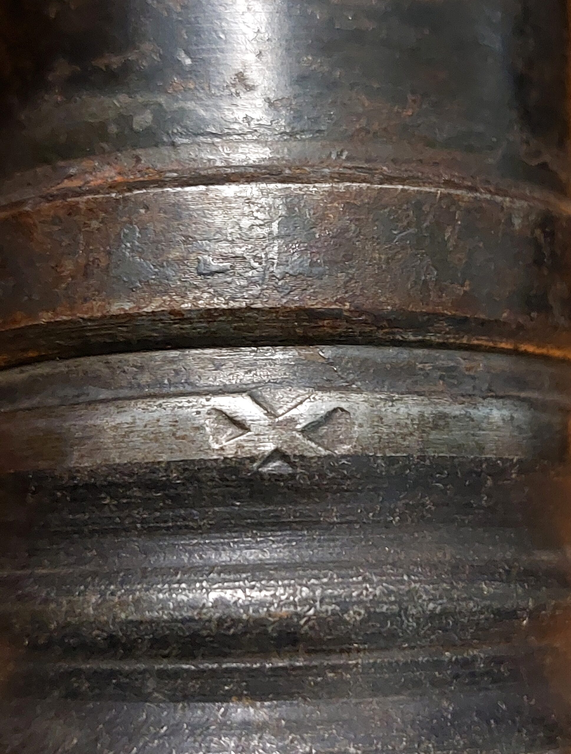WW1, German, 37mm Shell and Shell Casing, Karlsruhe Patronefabrik 1915, Inert - Image 12