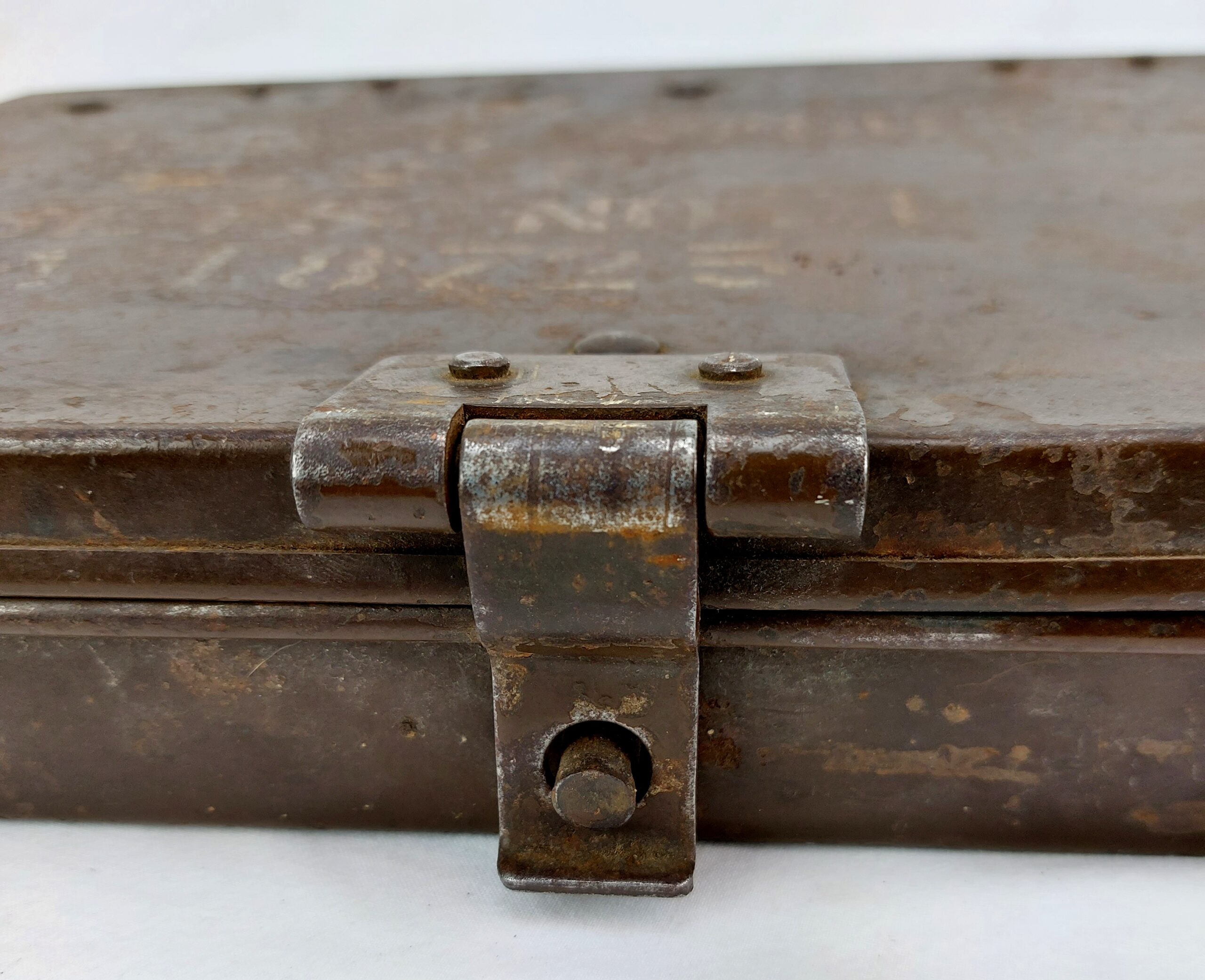 WW2, British Army, 1943, R.A.L.C, Metal Tool Box, Tap & Die Set - Image 4