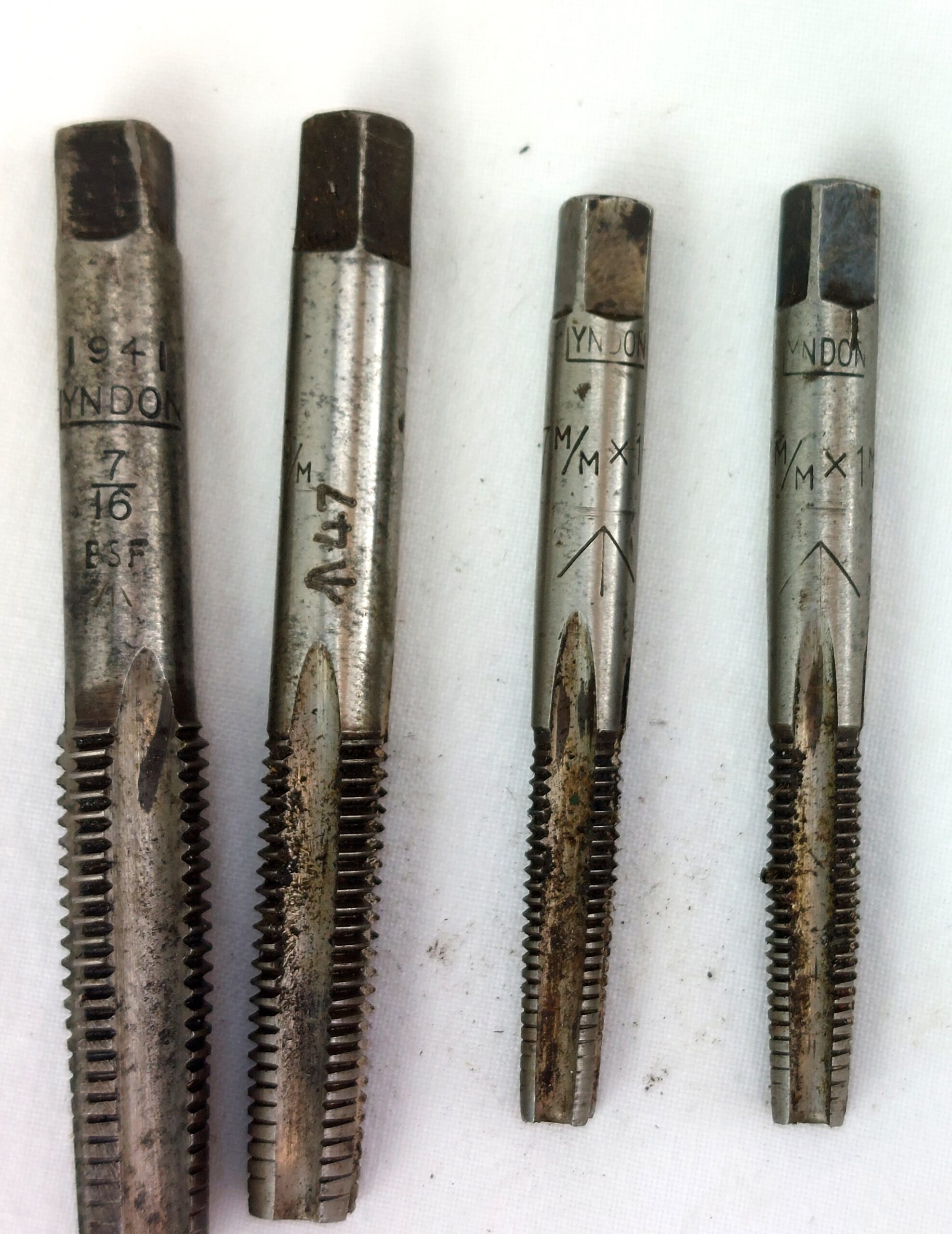 WW2, British Army, 1943, R.A.L.C, Metal Tool Box, Tap & Die Set - Image 17