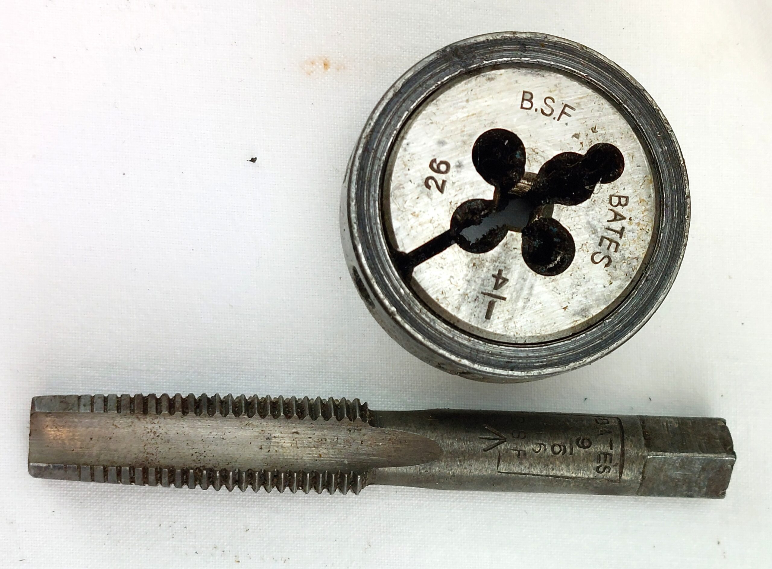 WW2, British Army, 1943, R.A.L.C, Metal Tool Box, Tap & Die Set - Image 22