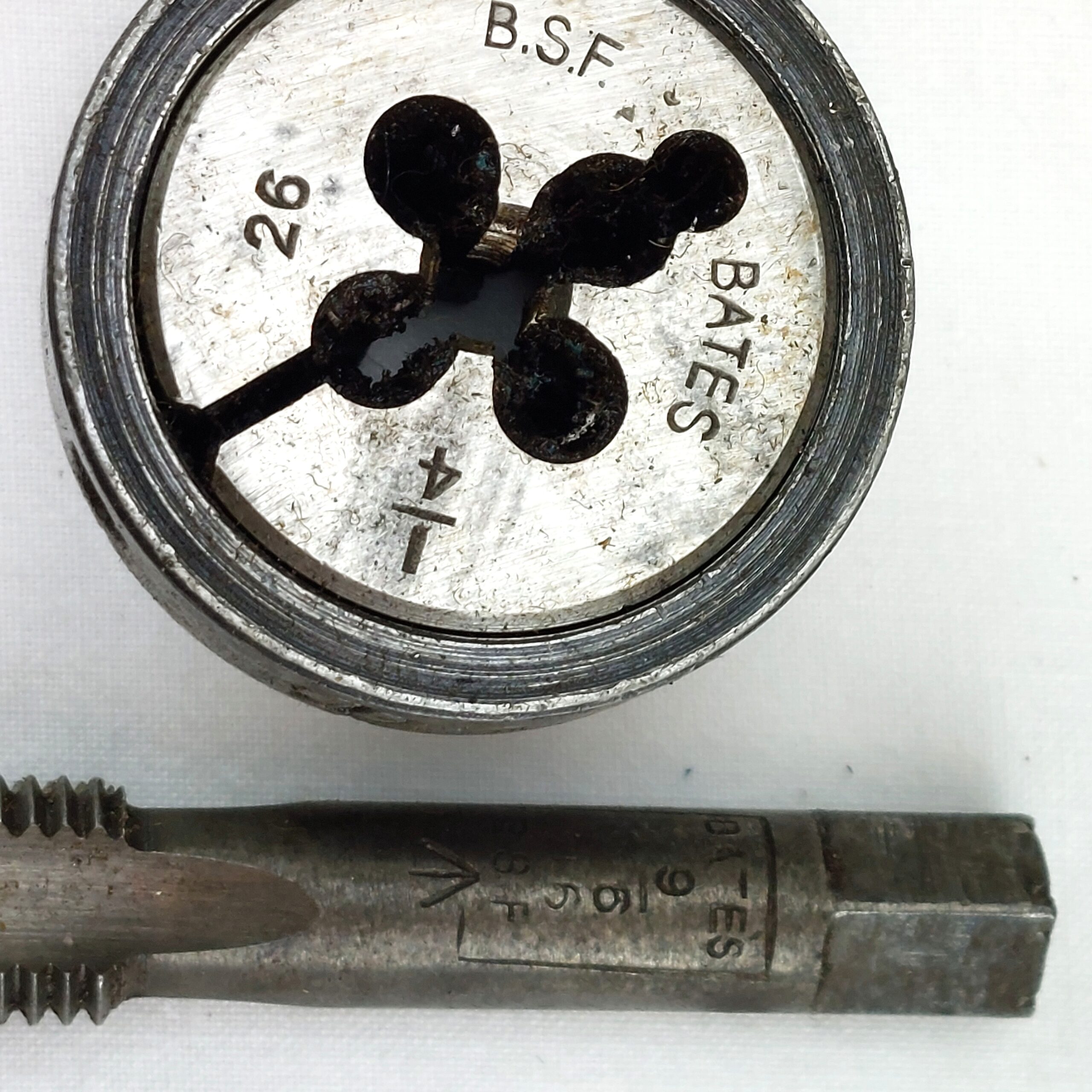 WW2, British Army, 1943, R.A.L.C, Metal Tool Box, Tap & Die Set - Image 23