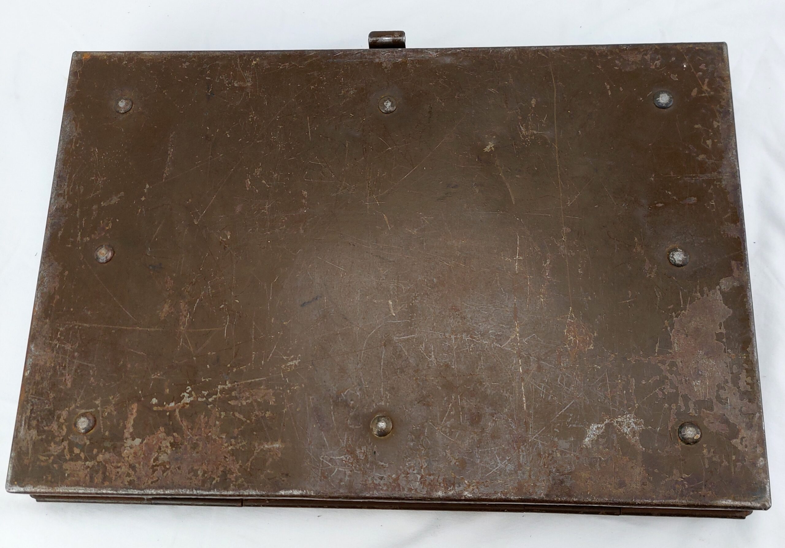 WW2, British Army, 1943, R.A.L.C, Metal Tool Box, Tap & Die Set - Image 8