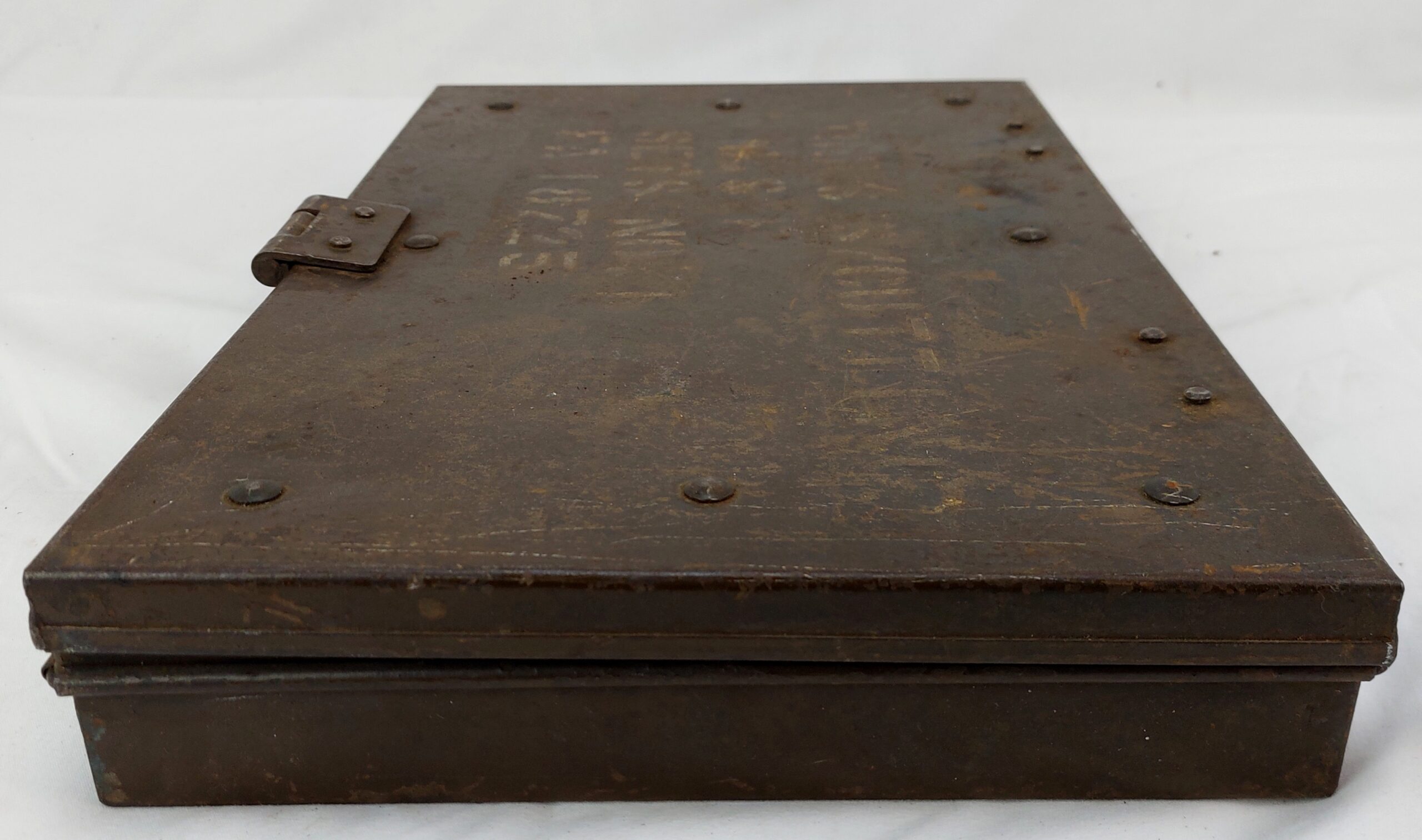 WW2, British Army, 1943, R.A.L.C, Metal Tool Box, Tap & Die Set - Image 6