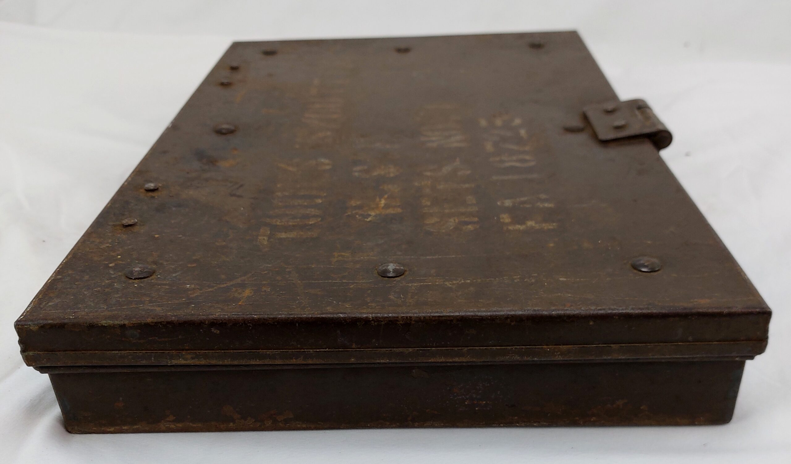 WW2, British Army, 1943, R.A.L.C, Metal Tool Box, Tap & Die Set - Image 7