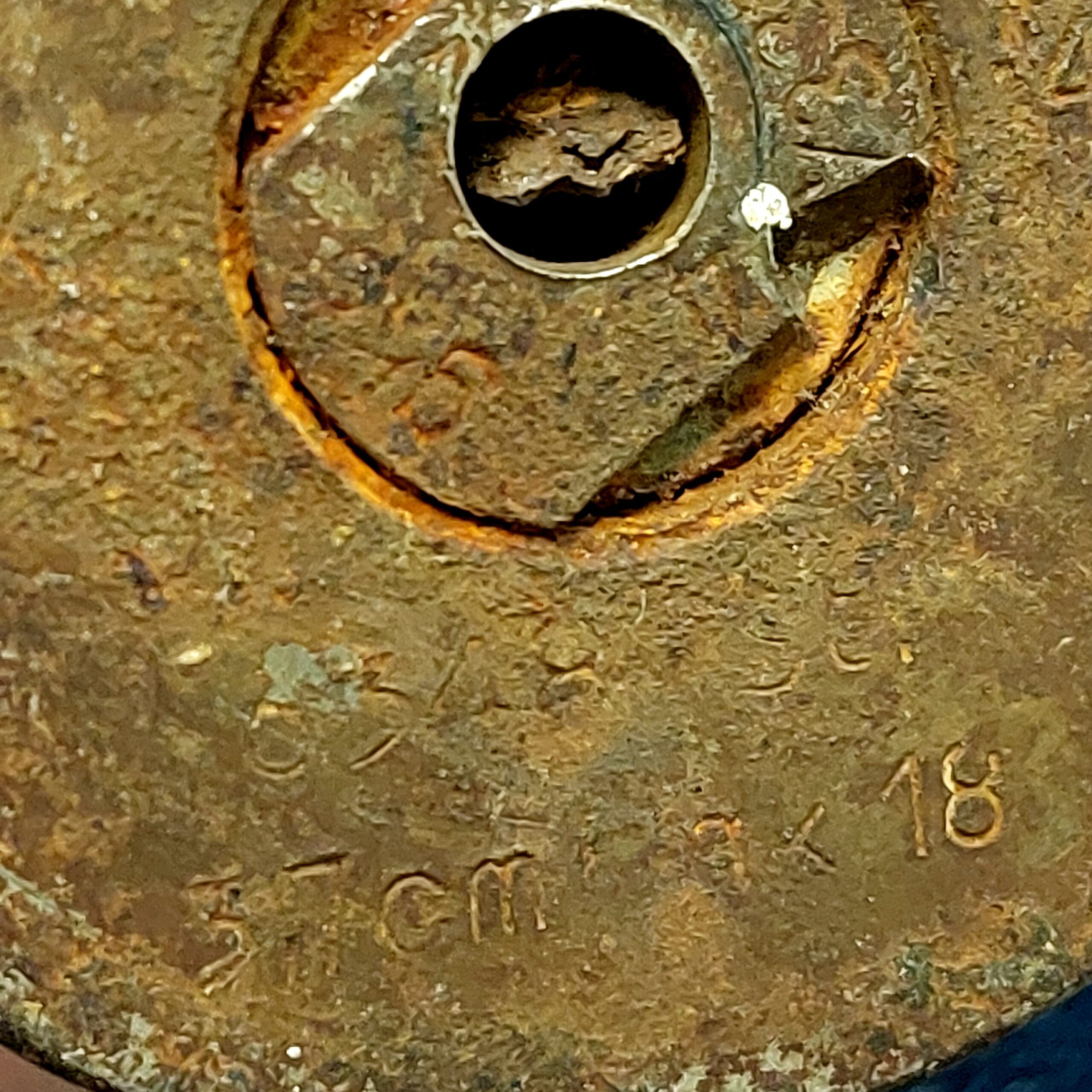 WW2, German, 3.7cm Shell and Flak 18 Shell Casing. Dated 1944, Inert - Image 12