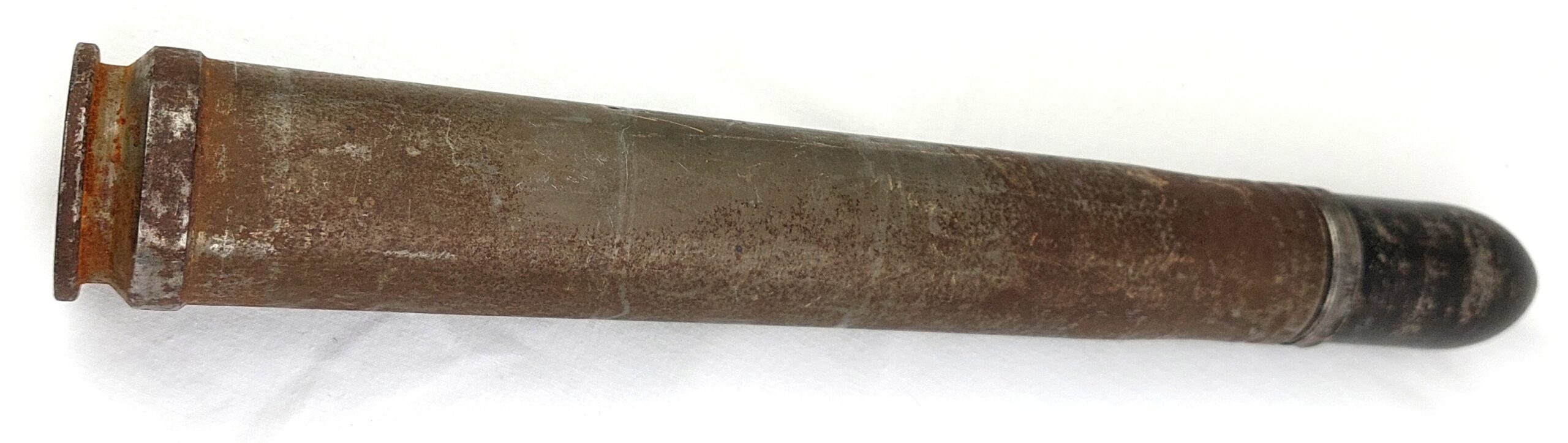 WW2, German, 3.7cm Shell and Flak 18 Shell Casing. Dated 1944, Inert - Image 3