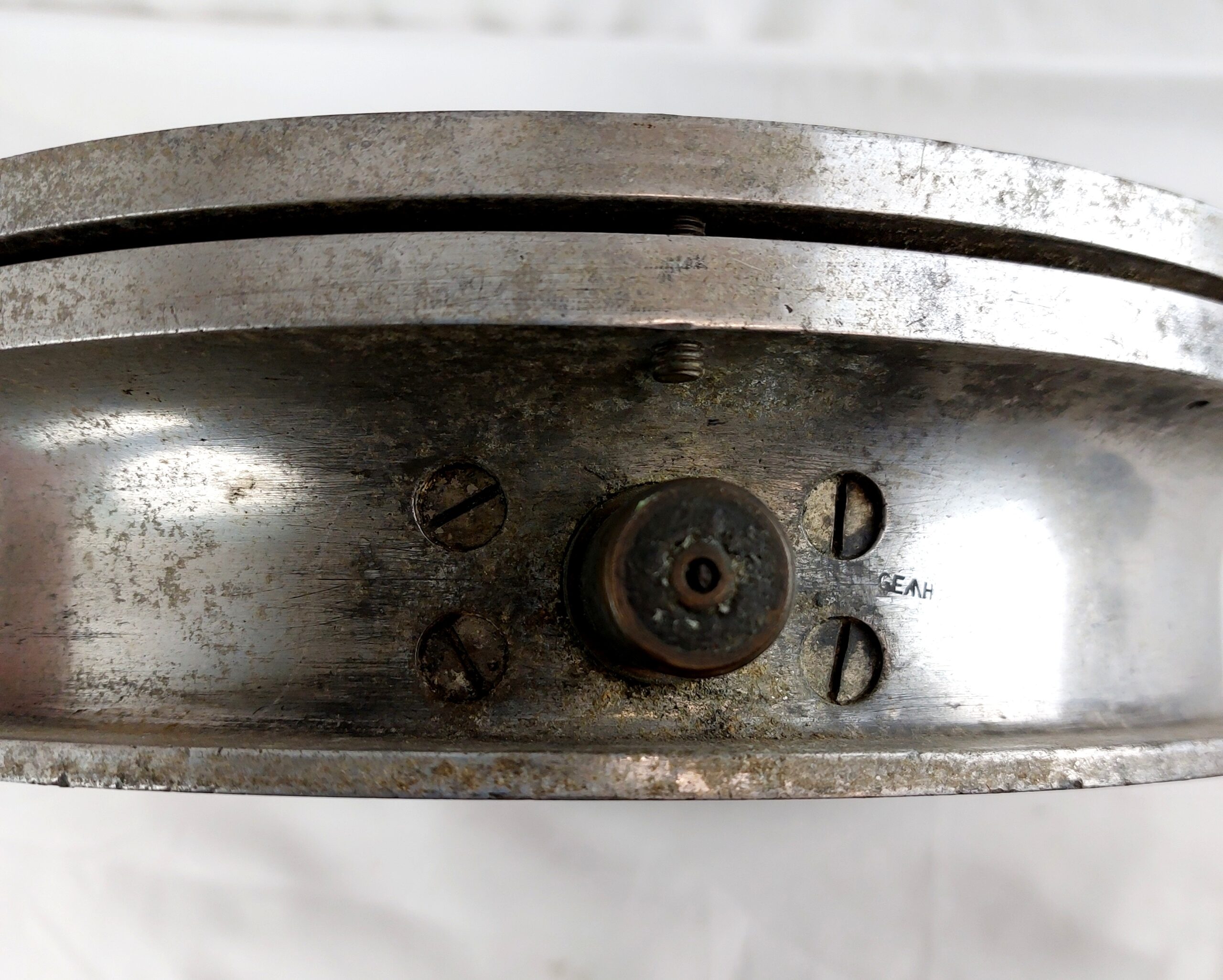 WW2, Royal Navy Submarine Budenberg Pressure Guage, with Broad Arrow Mark - Image 5