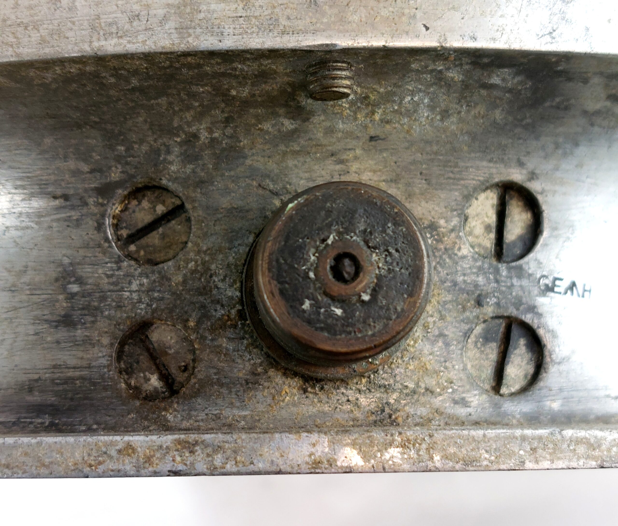 WW2, Royal Navy Submarine Budenberg Pressure Guage, with Broad Arrow Mark - Image 4