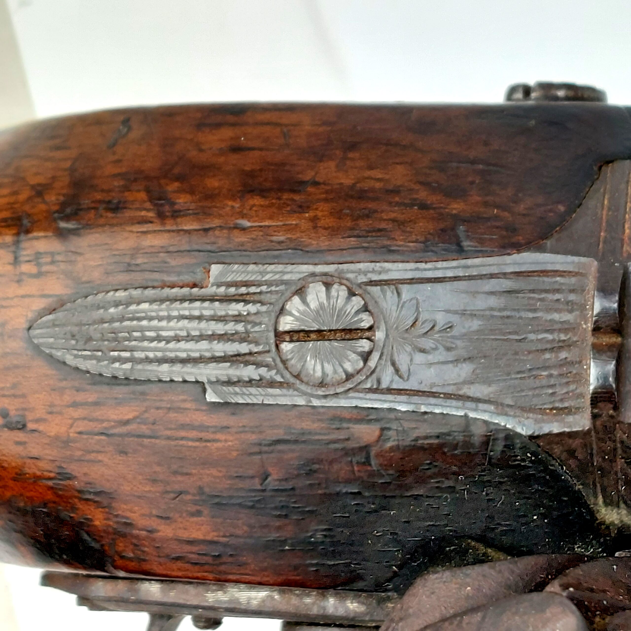 British, circa 1800, 11 Bore Flintlock Manstopper Pistol, by Smith London. Obsolete Calibre - Image 16