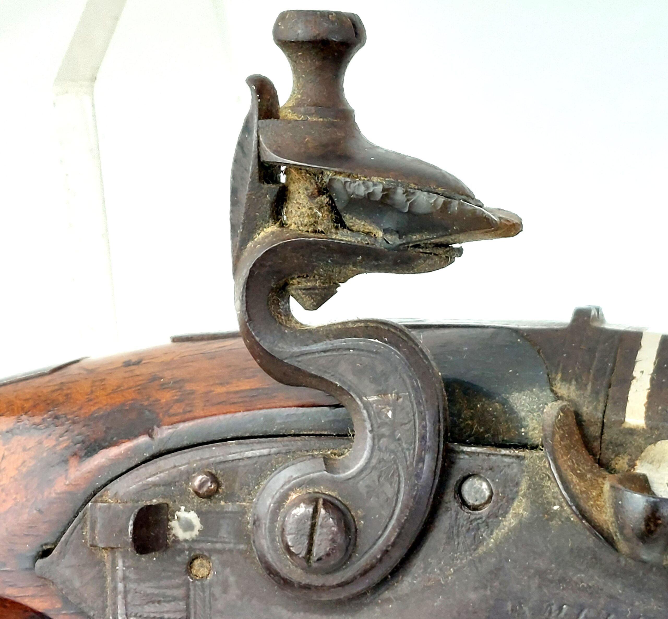British, circa 1800, 11 Bore Flintlock Manstopper Pistol, by Smith London. Obsolete Calibre - Image 17
